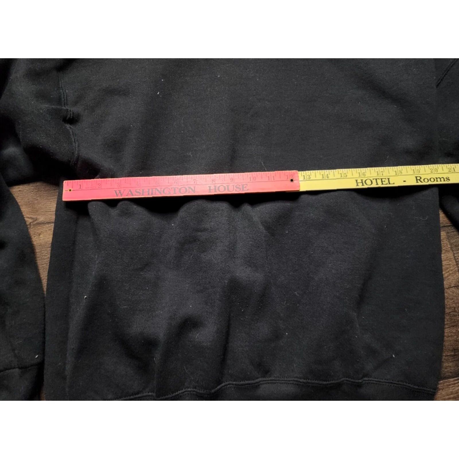 Fruit Of The Loom VINTAGE Boo Halloween Neon Sweatshirt Mens XL Black 90s Halloween Pullover Crew Neck Cotton Polyester Fleece Fruit of the Loom Sweatshirt Size US XL / EU 56 / 4 - 3 Thumbnail