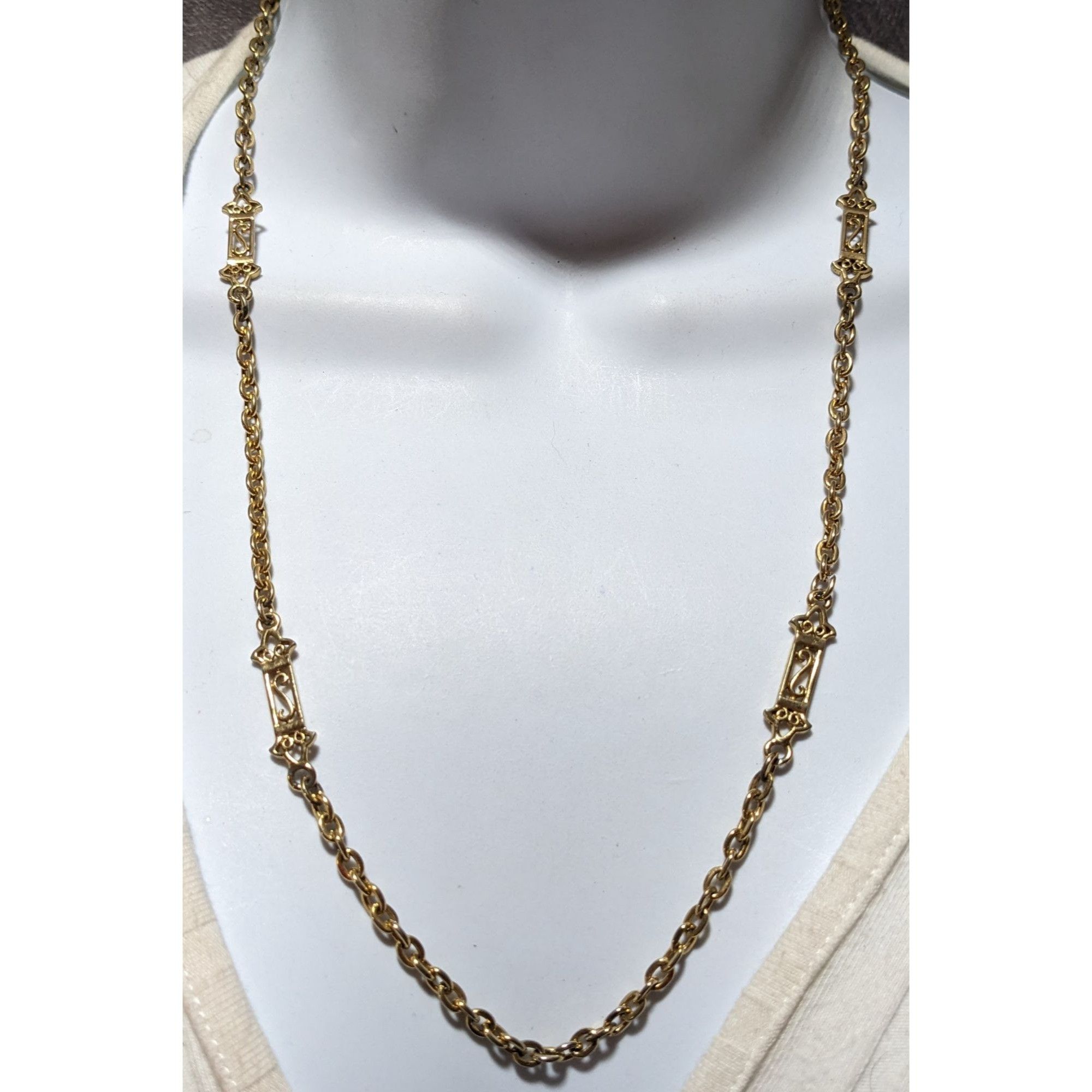 Other Gold Decorative S Link Necklace Size ONE SIZE - 6 Thumbnail