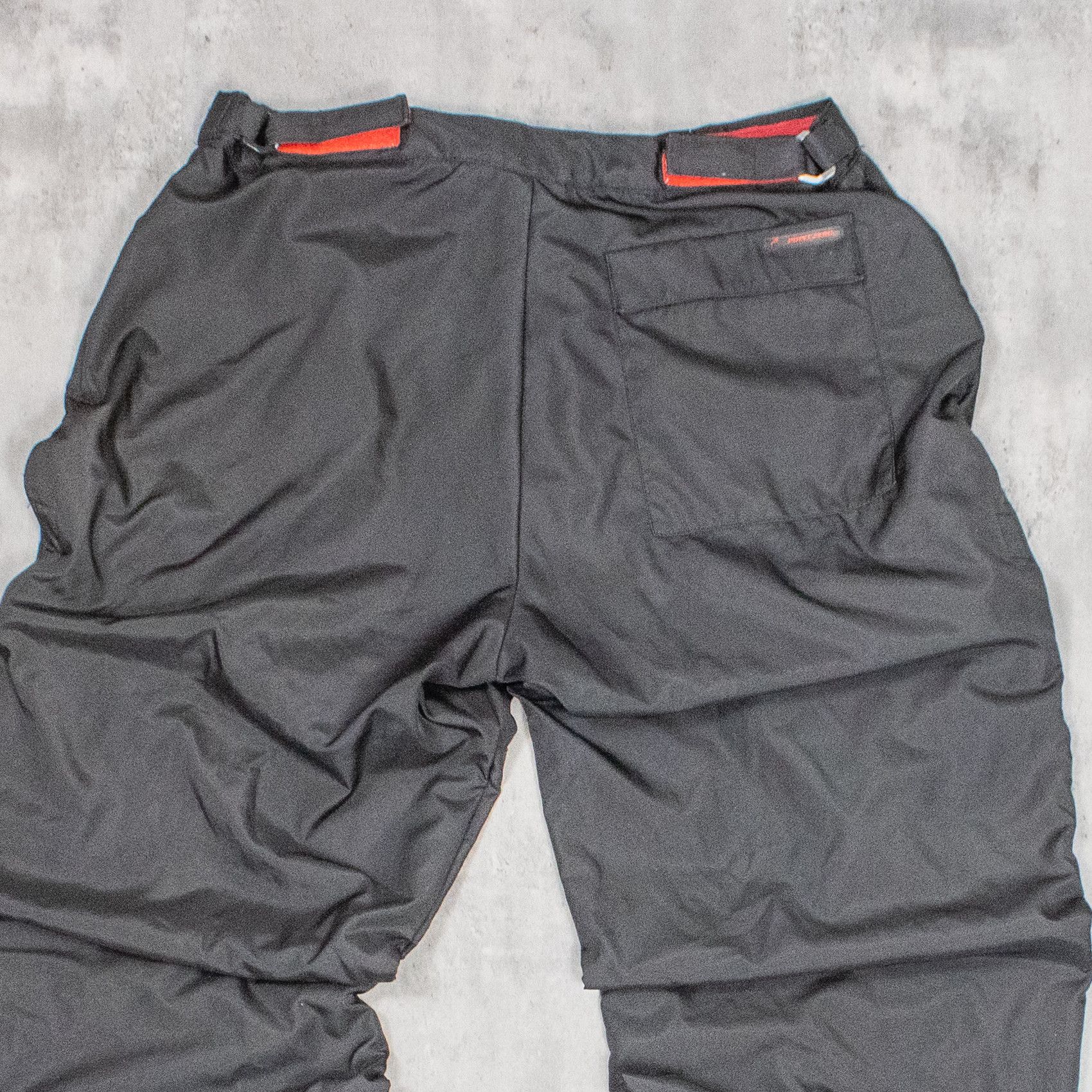 Point Zero Y2K 2000's Baggy Relax Fit Black Polyester Blend Pant's Size US 36 / EU 52 - 9 Thumbnail