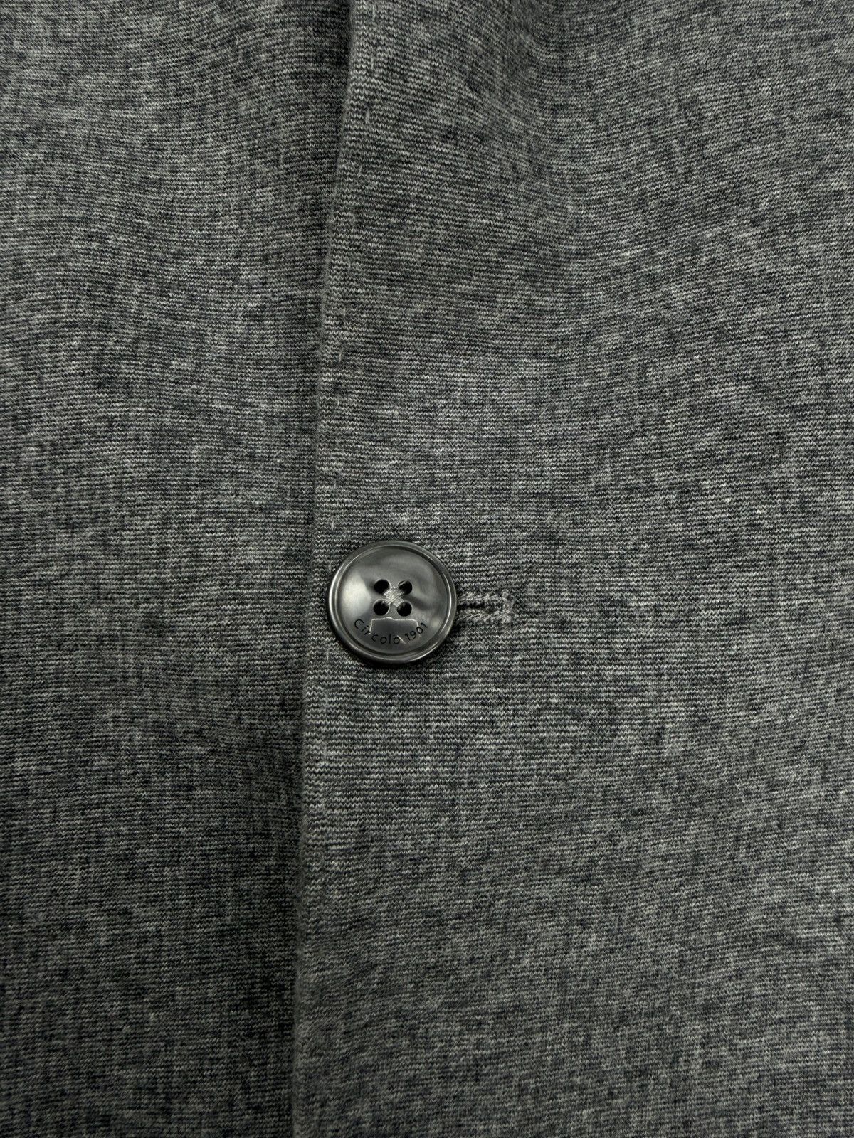Circolo 1901 Circolo 1901 Grey Jersey Blazer Jacket Size 56 Size 46R - 8 Thumbnail