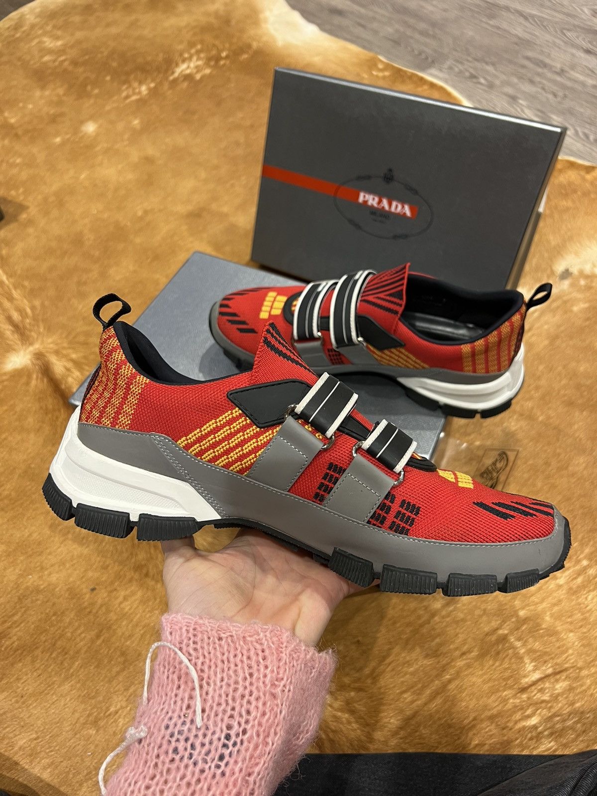 Prada Men's Racing Shoes Prada Driving Moccasins Mens 