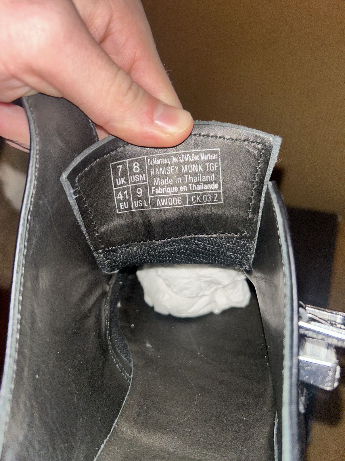 Dr. Martens Dr. Martens × The Great Frog Ramsey Creeper ‘Embossed Chain Size US 8 / EU 41 - 12 Thumbnail