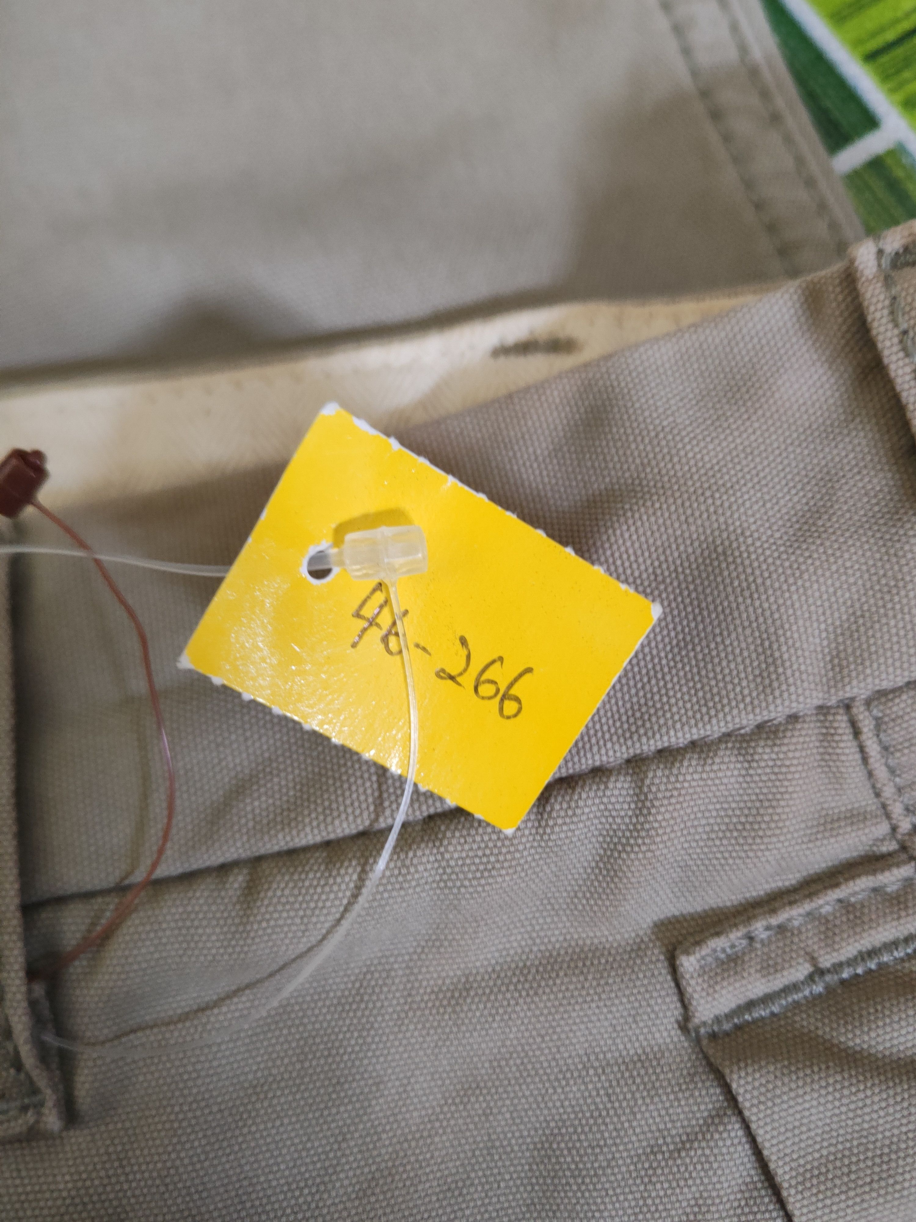 Silas DL Silas Beige Multipocket Casual Pants #46-266T Size US 35 - 17 Thumbnail