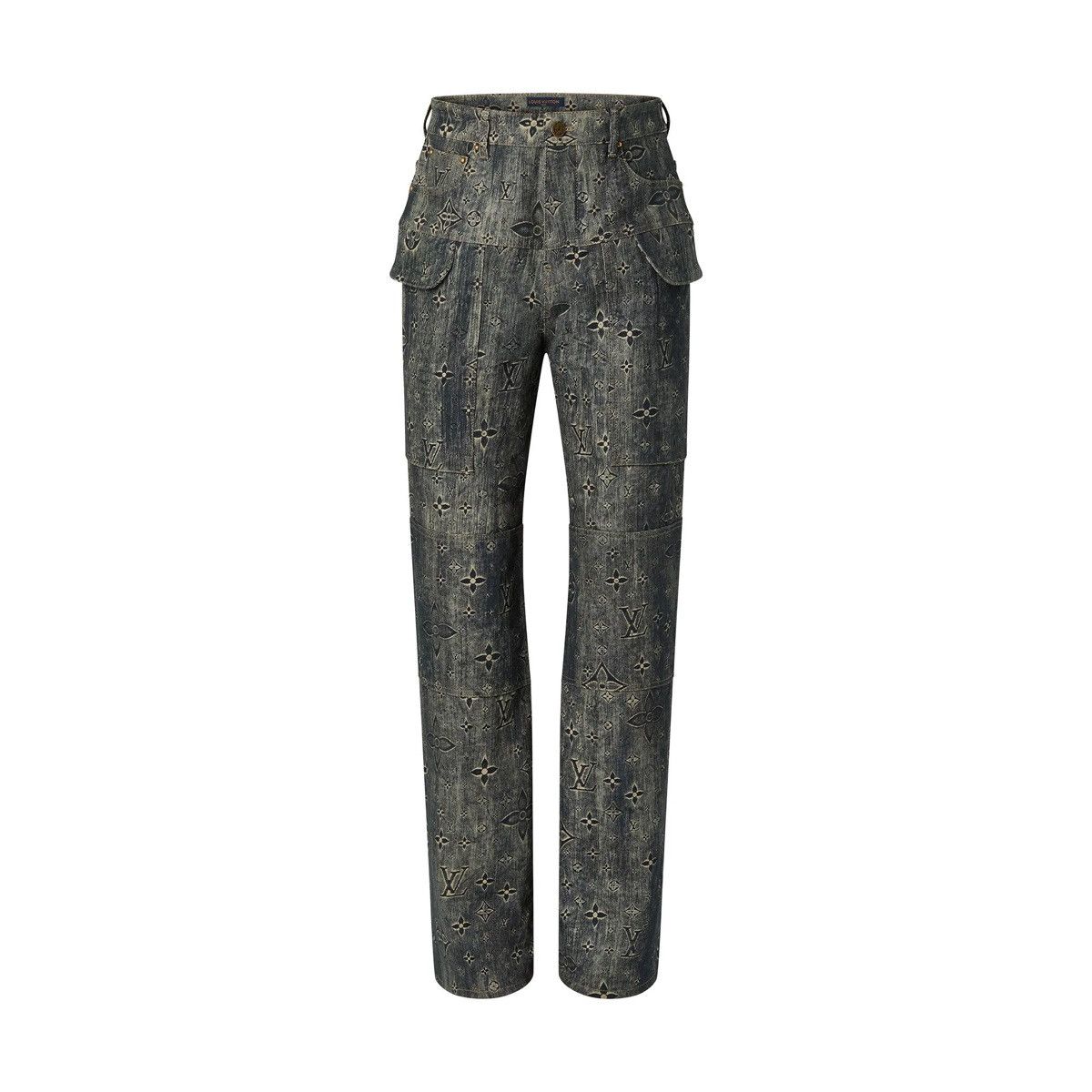Louis Vuitton Louis Vuitton Monogram Tailored Denim Pants Size US 32 / EU 48 - 1 Thumbnail