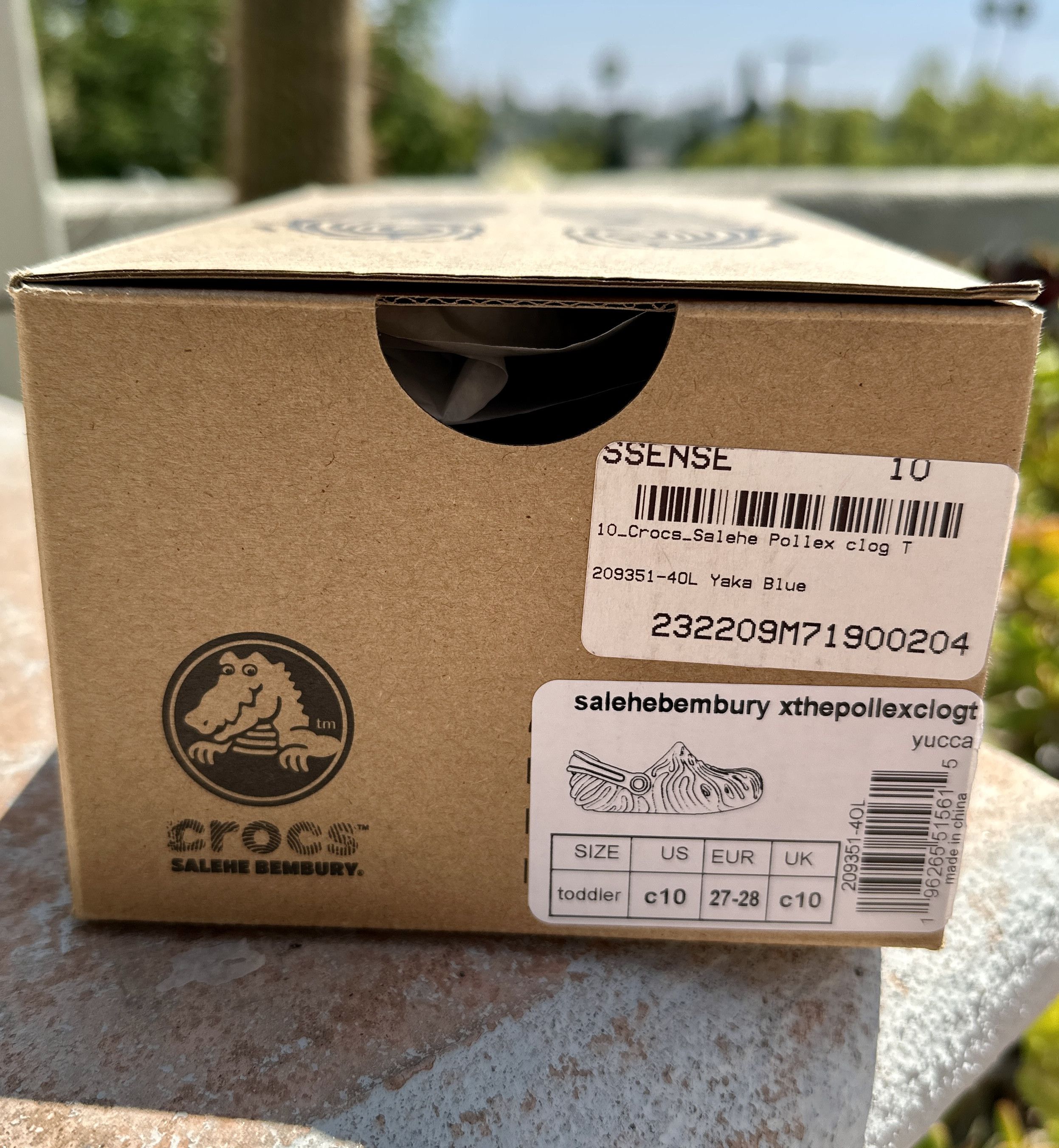 Crocs × Salehe Bembury *KIDS* Pollex C10 Size US 10 / EU 43 - 9 Thumbnail