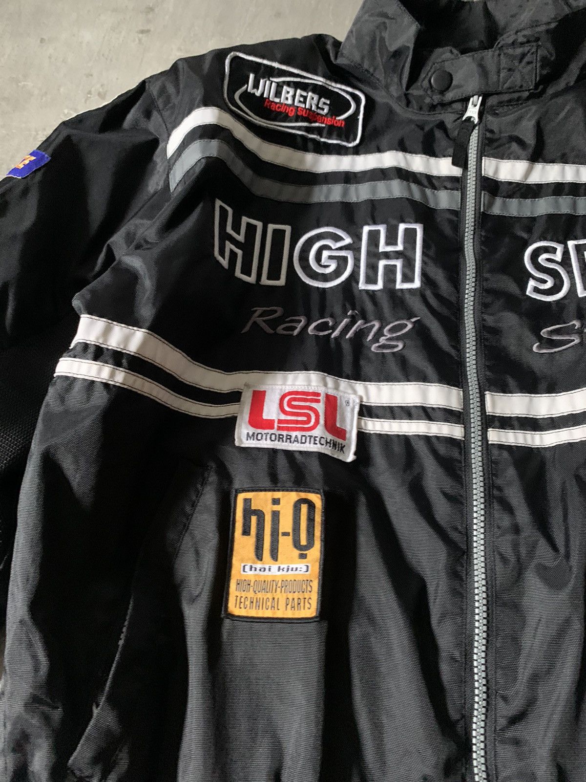 Vintage Vintage Racing jacket high speed black rare Size US L / EU 52-54 / 3 - 4 Thumbnail