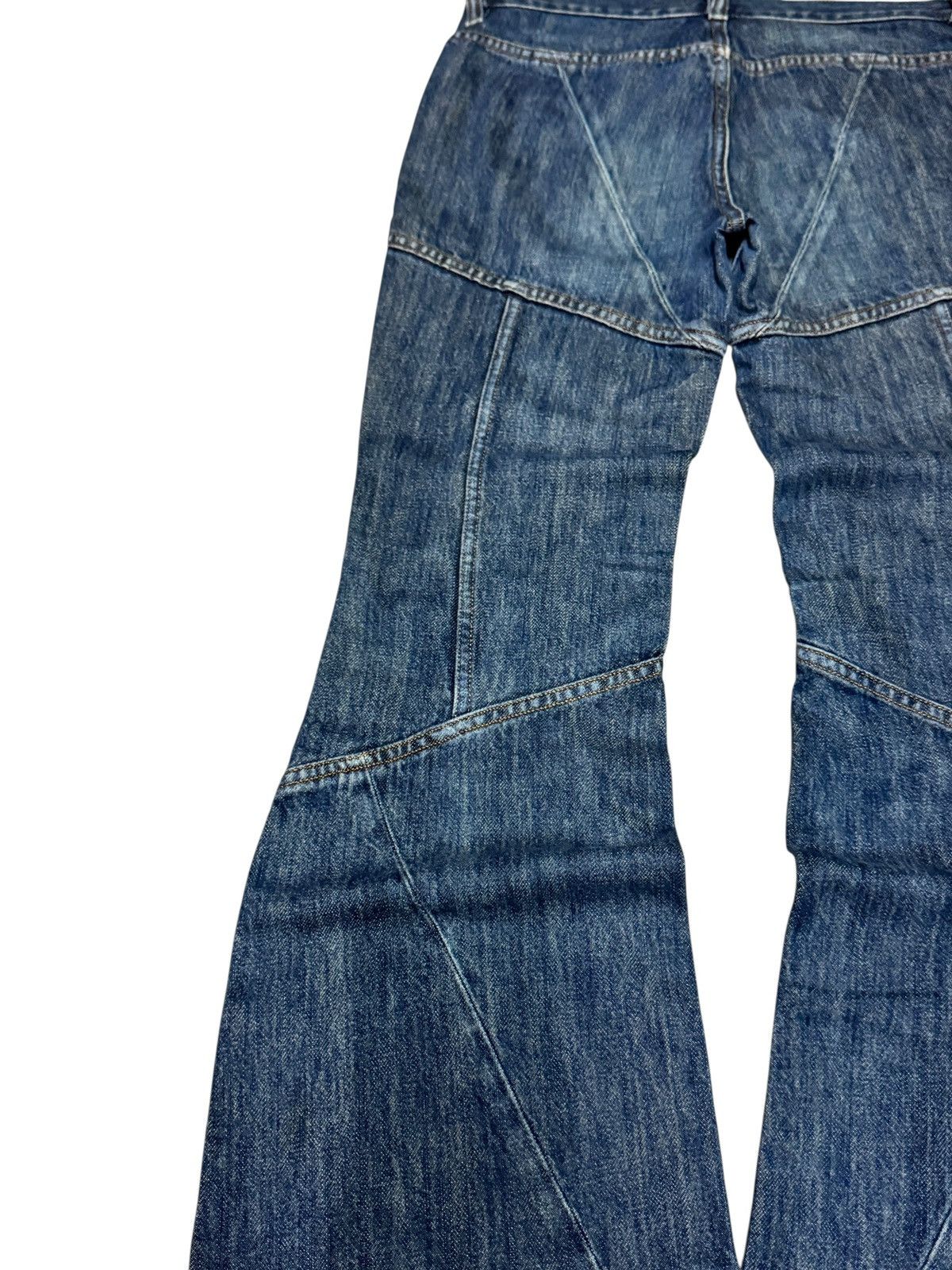 Diesel DIESEL INDUSTRY Flared Reconstructed Low Rise Denim Size US 28 / EU 44 - 15 Thumbnail