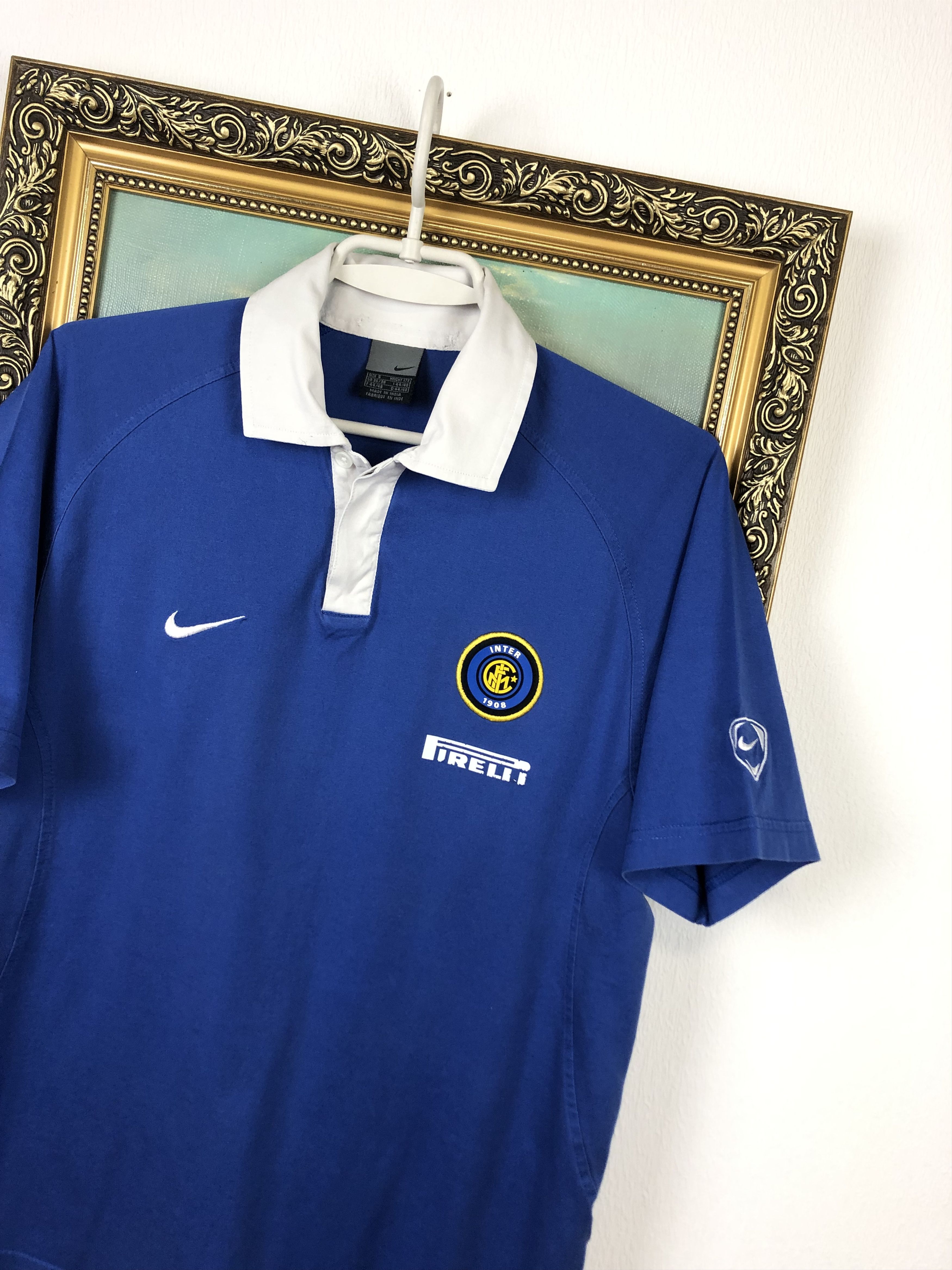 Nike Vintage Internazionale Inter Football Shirt Jersey Rare Size US S / EU 44-46 / 1 - 4 Thumbnail
