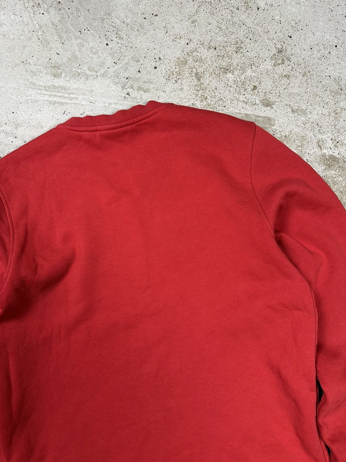 Lacoste × Vintage Vintage Y2K Lacoste Red Crewneck Jumper Small Logo Size US S / EU 44-46 / 1 - 10 Thumbnail