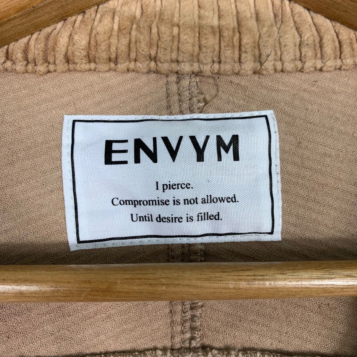 Japanese Brand ENVYM Corduroy Crop Jacket #0102-C6 Size US M / EU 48-50 / 2 - 16 Thumbnail