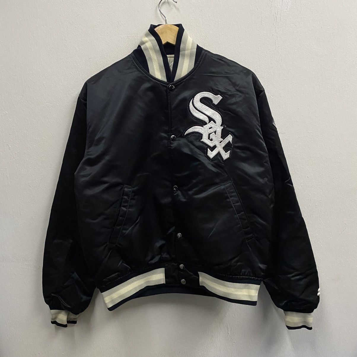 Starter vintage 80s Starter Chicago White Sox satin varsity jacket Size US M / EU 48-50 / 2 - 1 Thumbnail