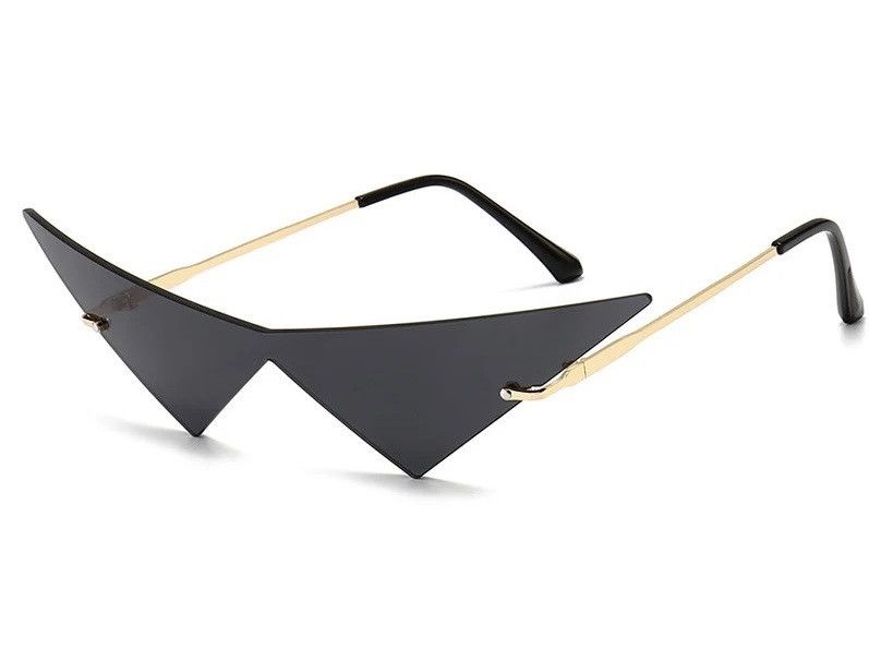 Electric Visual × Vintage Cat eye Rimless Sunglasses Size ONE SIZE - 1 Thumbnail