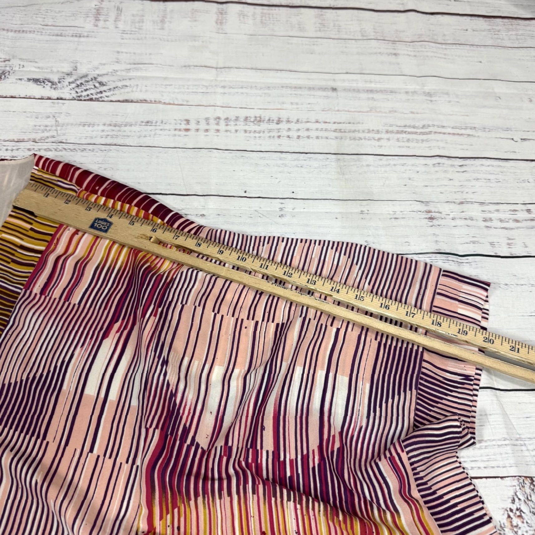 Vintage CAbi Cover Up Robe Open Front Pink Yellow Stripe Lightweight Sz M Womens Kimono Style Open Size ONE SIZE - 4 Thumbnail