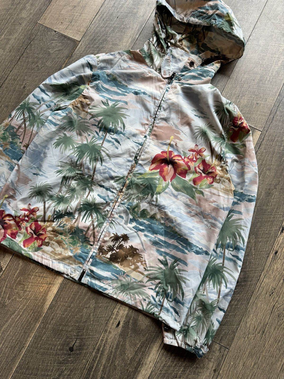 Valentino Valentino Kway Floral Windbreaker Jacket Retail $2350 - 50 Size US M / EU 48-50 / 2 - 3 Thumbnail