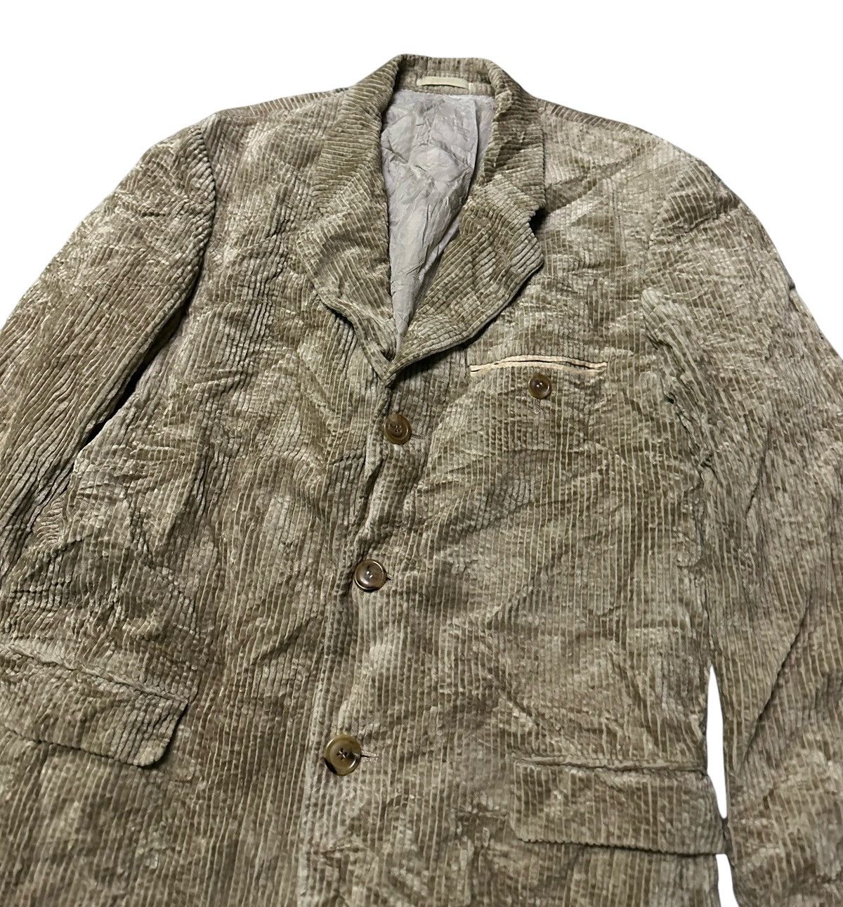 Issey Miyake Issey Miyake Men Corduroy coat blazer M Size US M / EU 48-50 / 2 - 2 Thumbnail