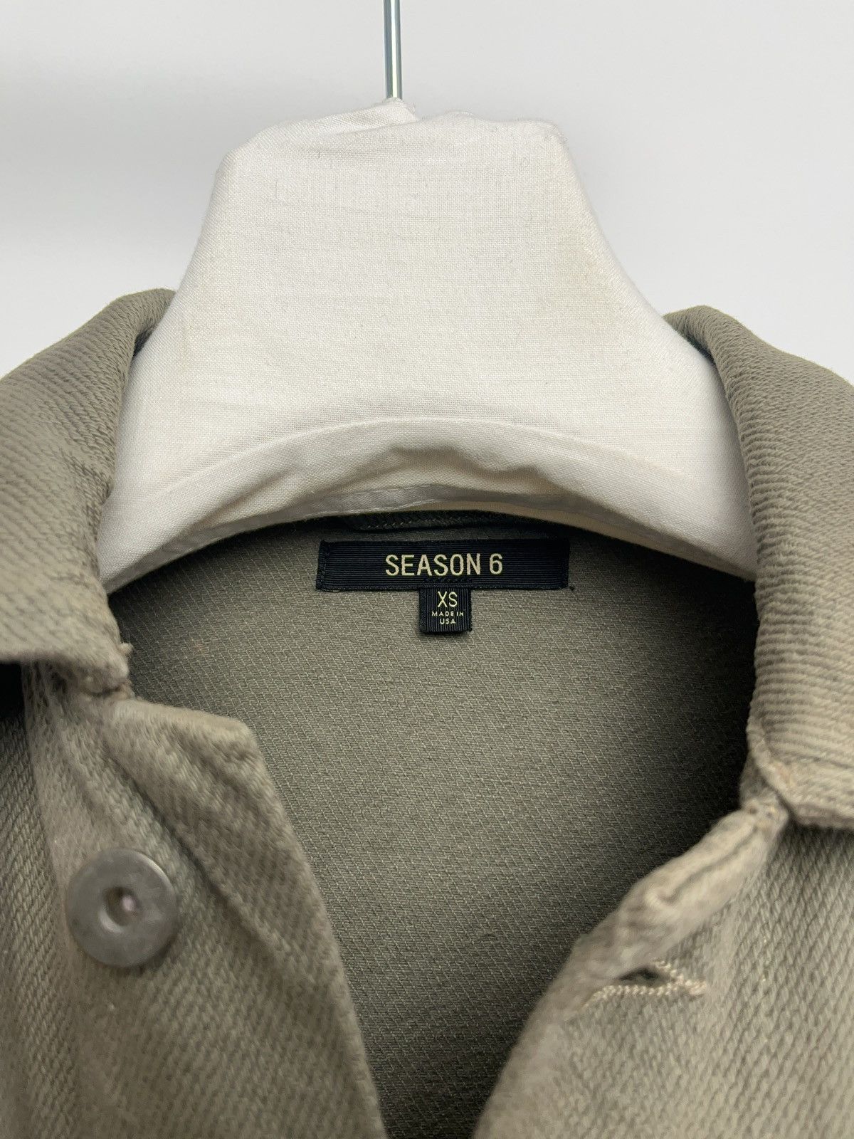 Yeezy YEEZY Season 6 Sage Workwear Shirt Made in USA 🇺🇸 Size US XS / EU 42 / 0 - 2 Thumbnail