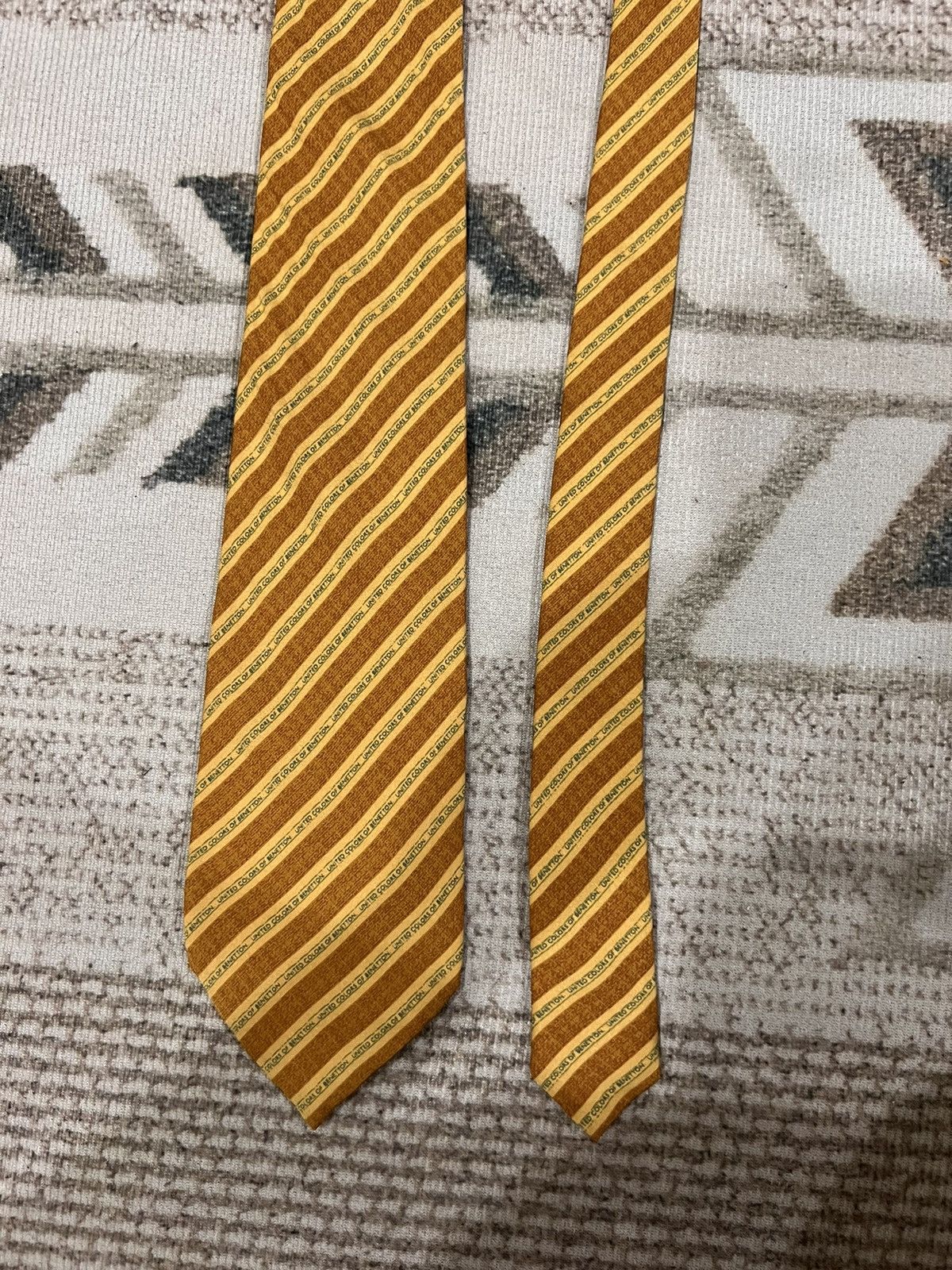 United Colors Of Benetton United Colors Of Benetton Tie Size ONE SIZE - 3 Thumbnail