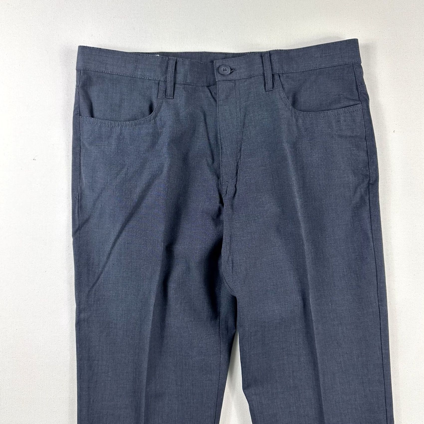 Perry Ellis Perry Ellis Slim fit Chino Pants Mens 32x32 Blue Stretch Size US 32 / EU 48 - 3 Thumbnail