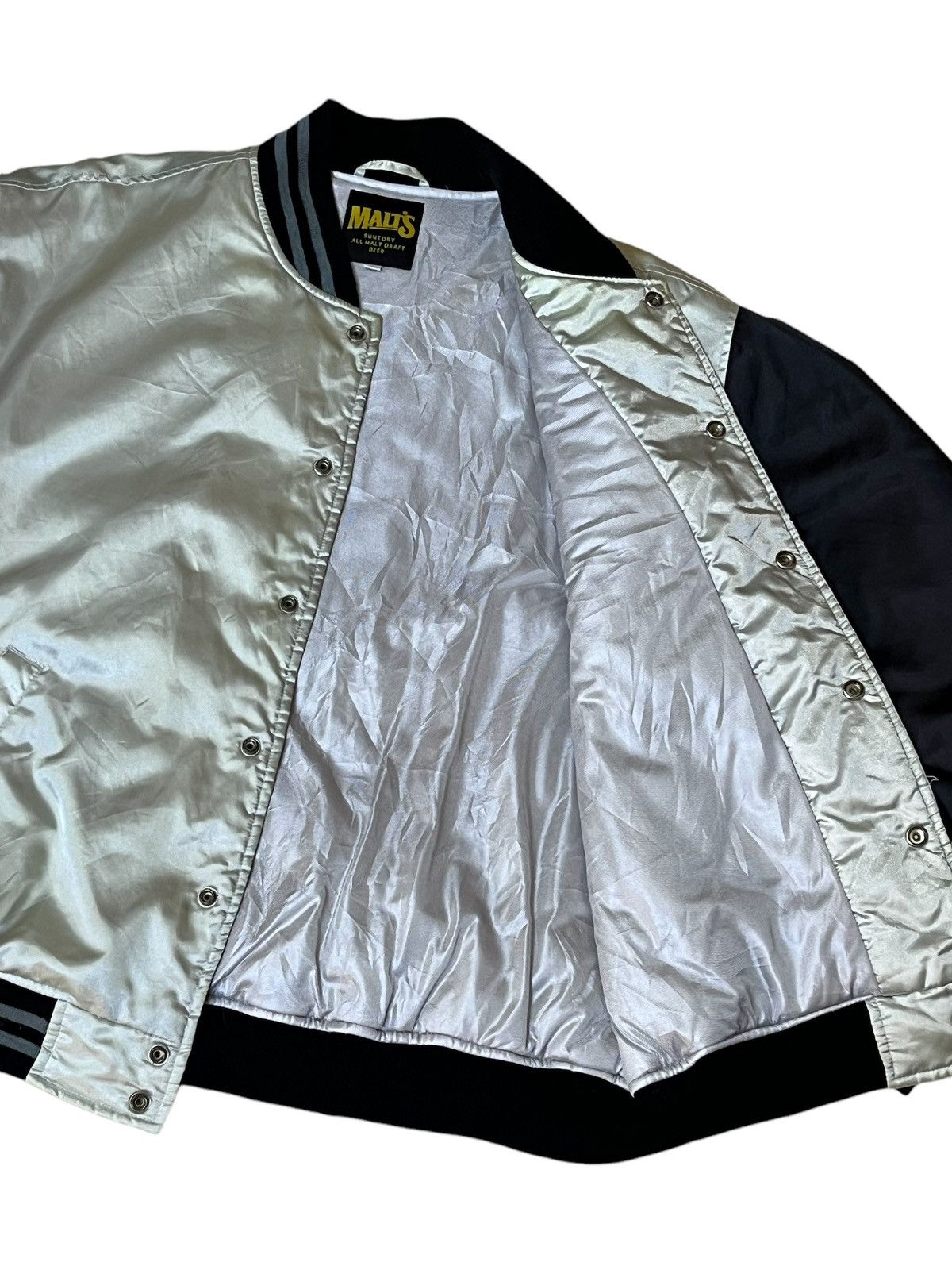 Japanese Brand VINTAGE MALTS BASEBALL TEAM JDM SUNTORY VARSITY JACKET Size US L / EU 52-54 / 3 - 3 Thumbnail