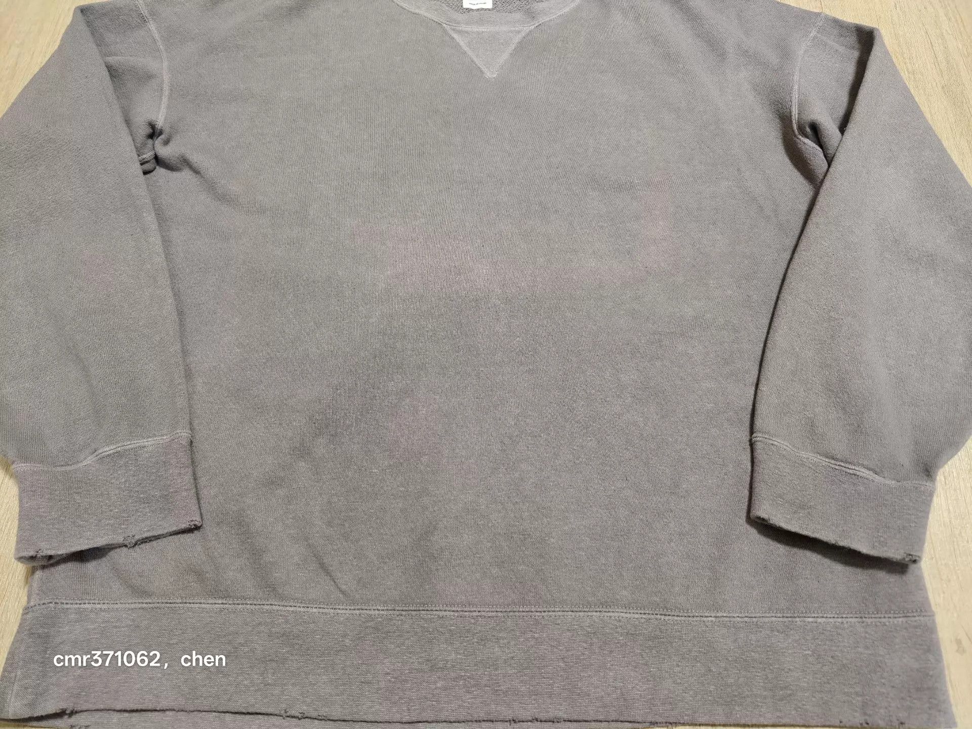 Visvim visvim 21ss jumbo sweat l/s (uneven dye) destroyed purple 3 Size US L / EU 52-54 / 3 - 5 Thumbnail