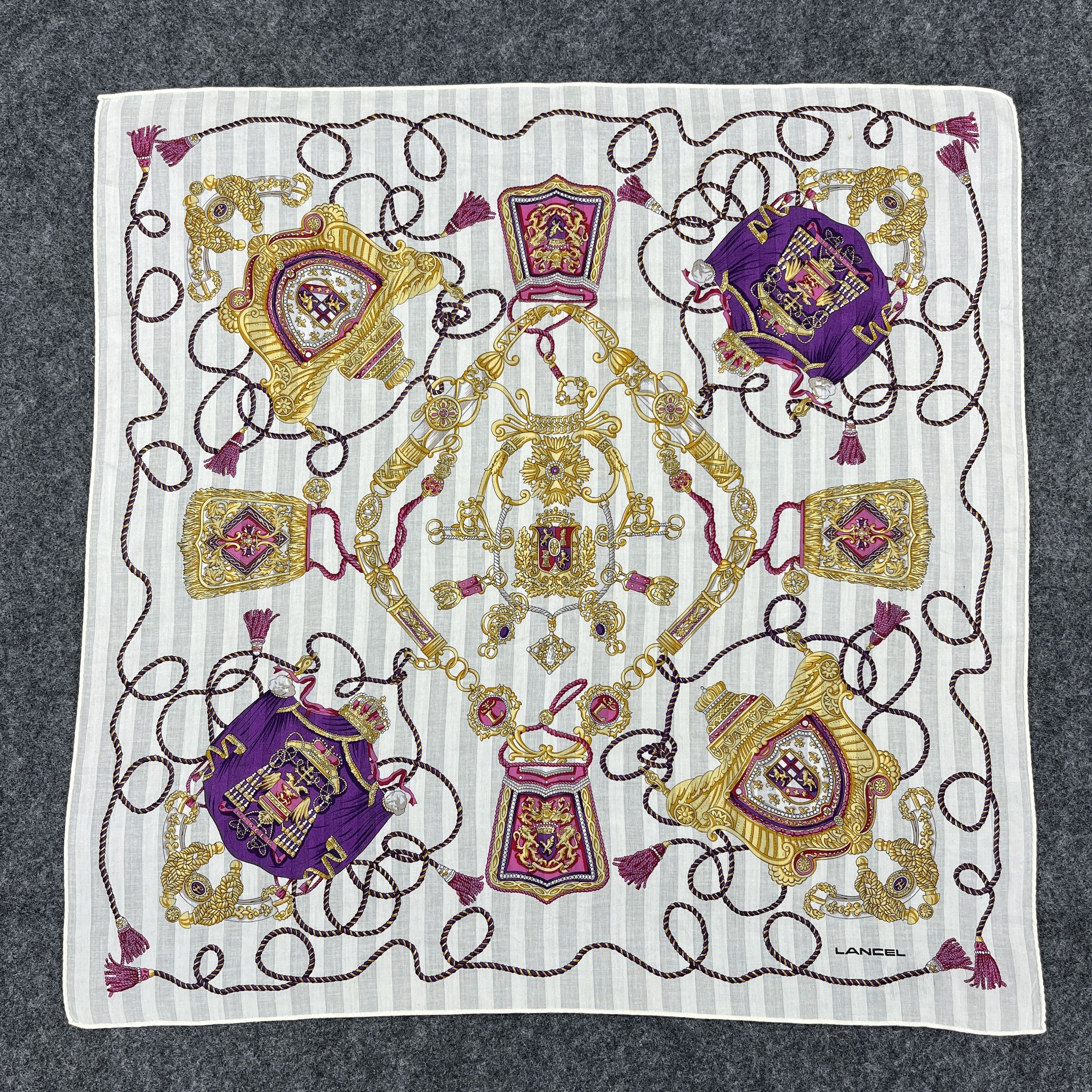 Lancel Lancel Handkerchief / Bandana / Neckerchief B322 Size ONE SIZE - 1 Thumbnail