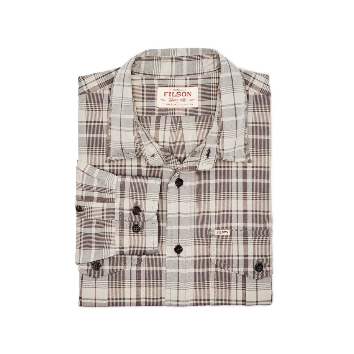 Filson Filson Washed Feather Cloth Shirt Size US M / EU 48-50 / 2 - 6 Thumbnail
