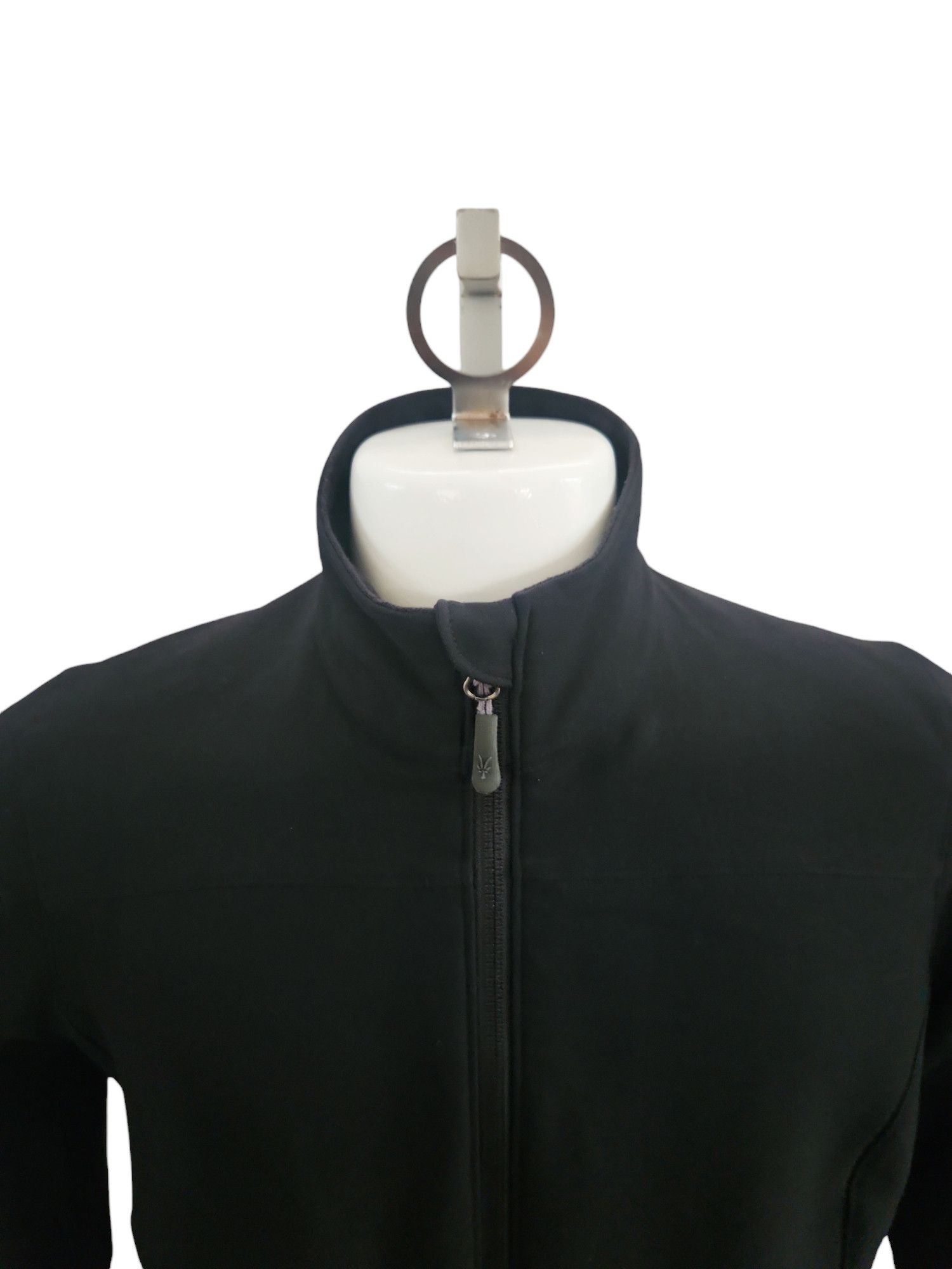 Ibex Ibex Womens Peak Climawool Jacket Size M Black Embroidered Size M / US 6-8 / IT 42-44 - 3 Thumbnail