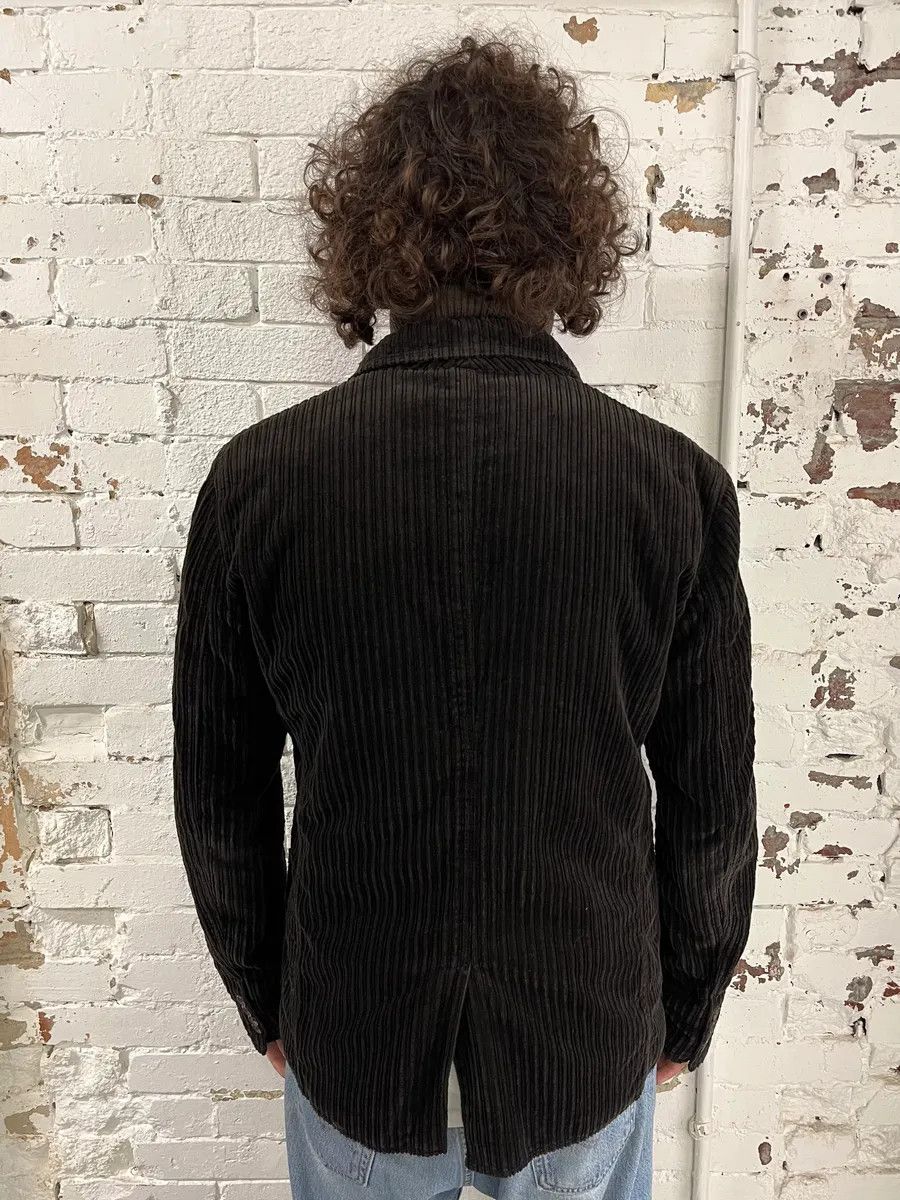 Dolce & Gabbana 2000s Dolce & Gabbana Brown Corduroy Puffer Double Layer Jacket Size 44R - 3 Thumbnail