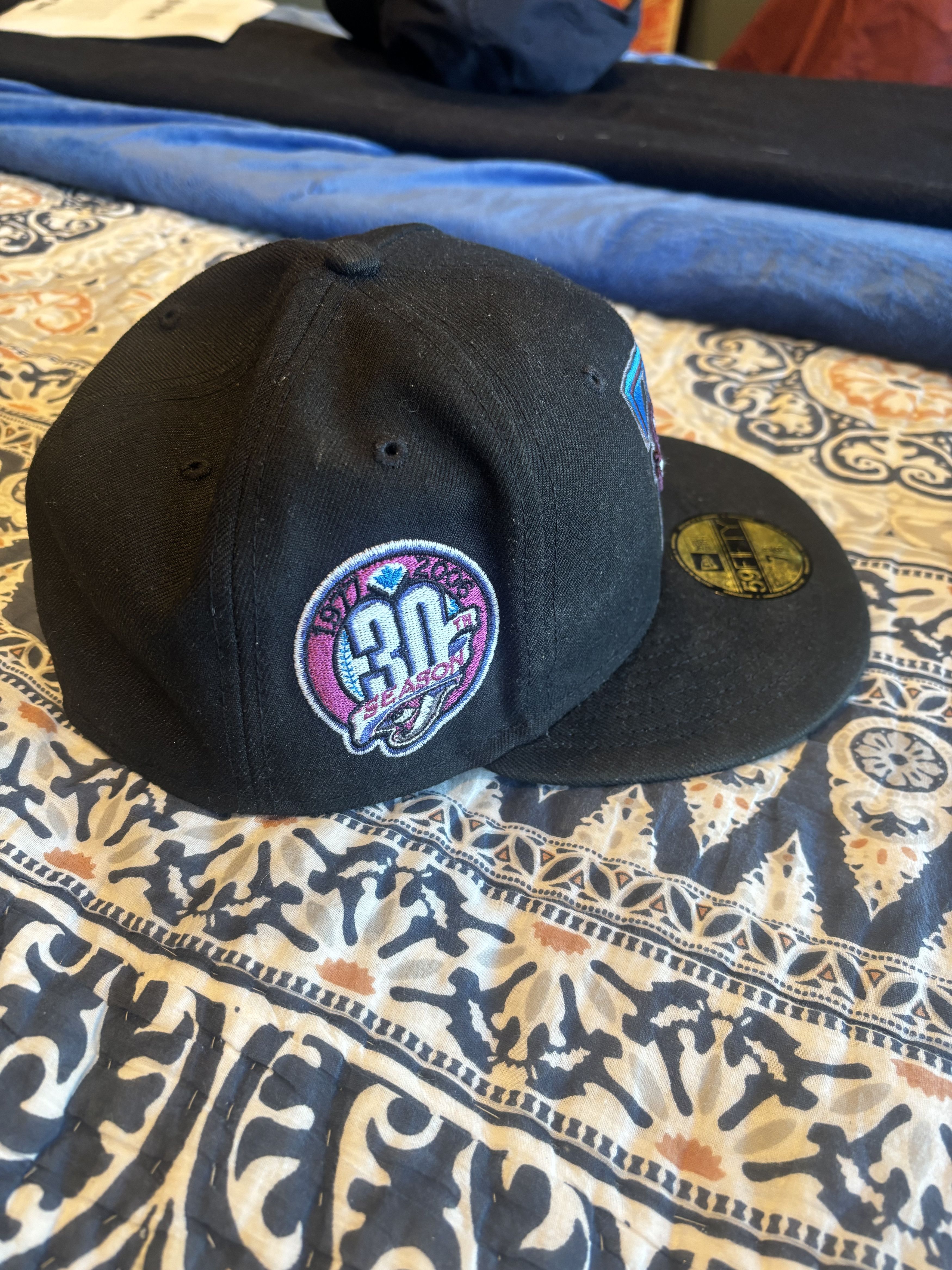 New Era 7 3/8 Blue Jays 30 Year Hat Size ONE SIZE - 2 Thumbnail
