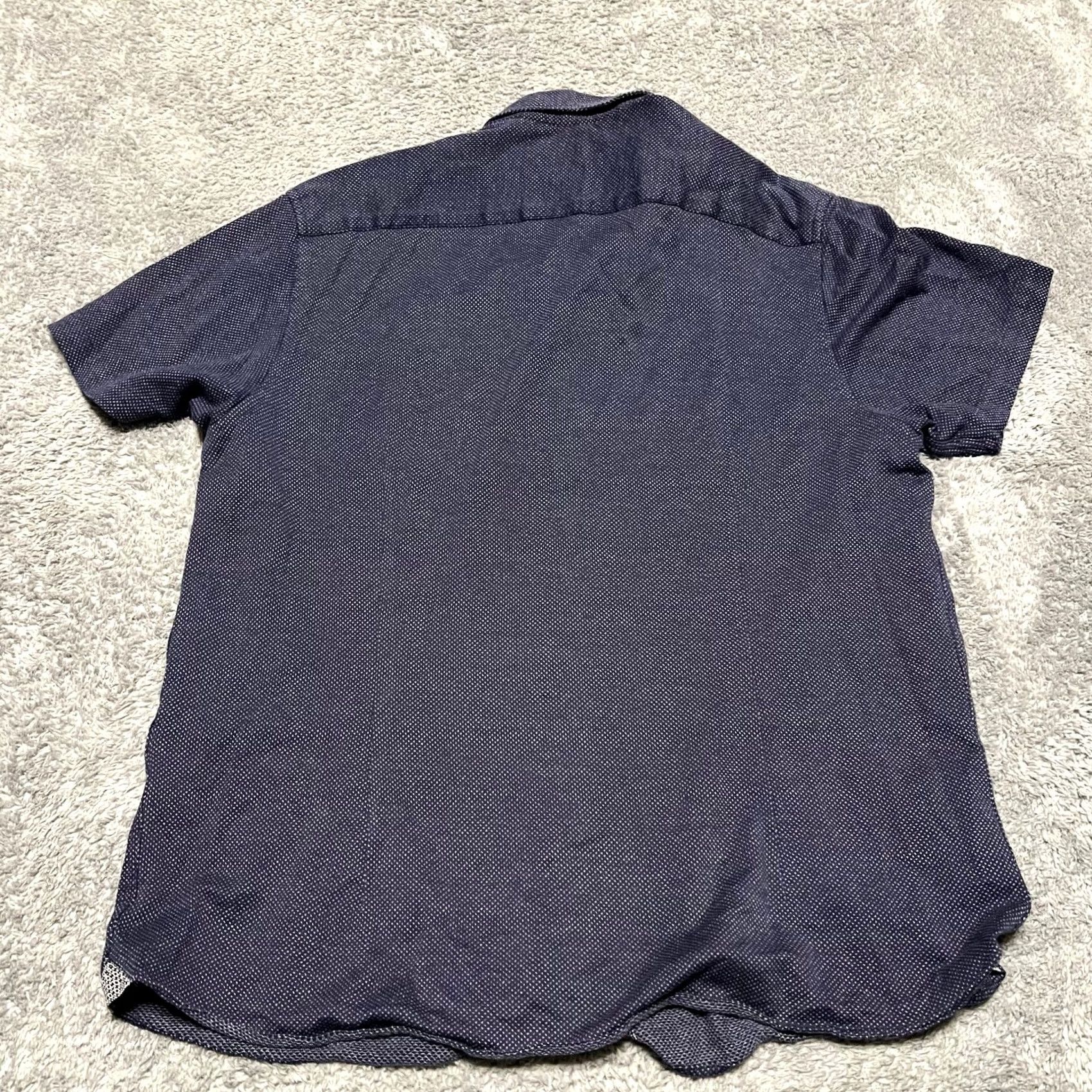 Ted Baker Ted Baker Shirt Small Blue Short Sleeve Button Mens Size US S / EU 44-46 / 1 - 3 Thumbnail