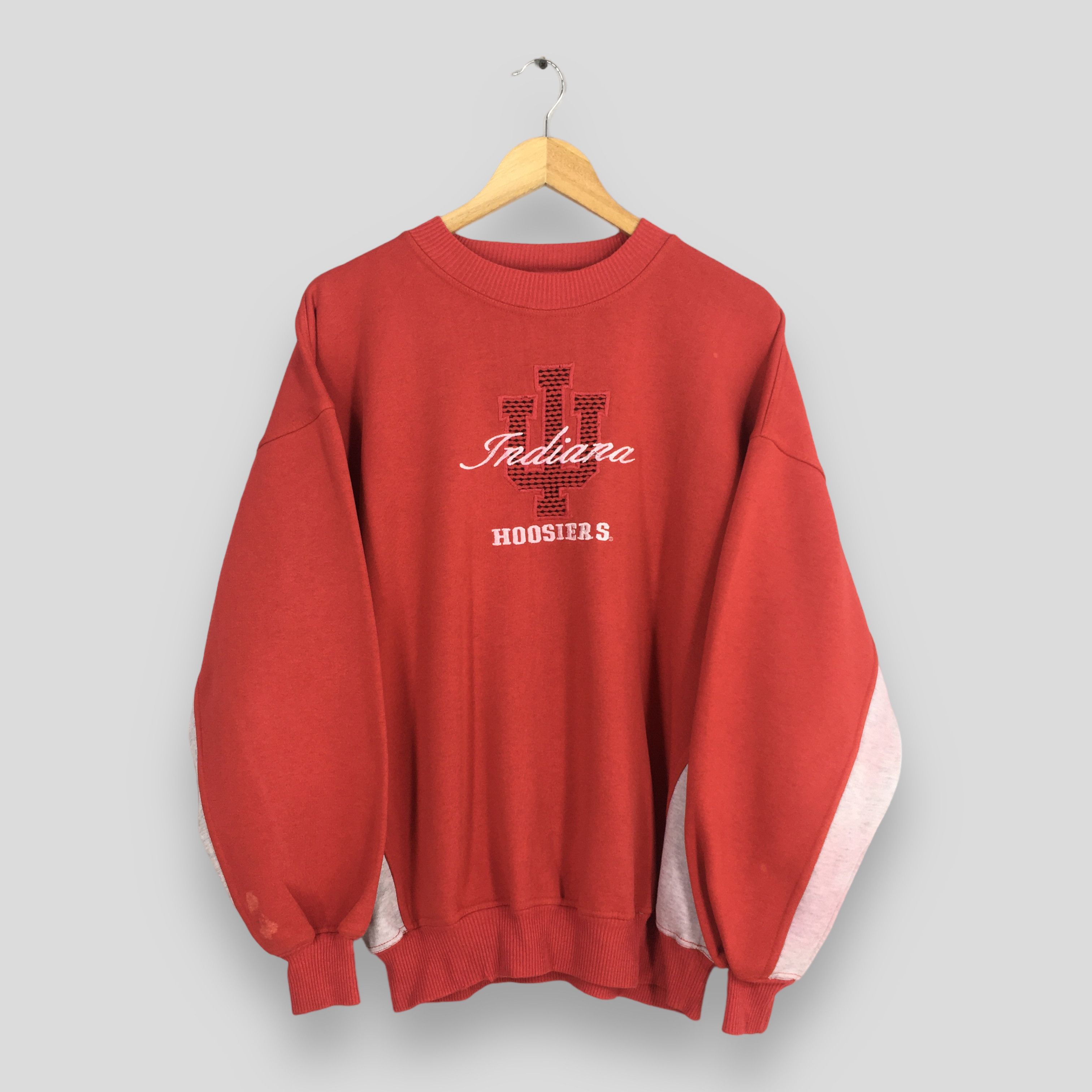NCAA Vintage Indiana University Sweatshirt Large Size US L / EU 52-54 / 3 - 1 Thumbnail