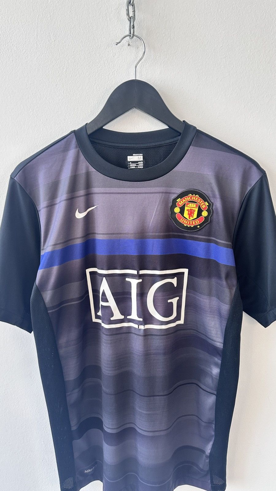 Nike Manchester United 2009-2010 Training Shirt Nike Jersey M Size US M / EU 48-50 / 2 - 4 Thumbnail