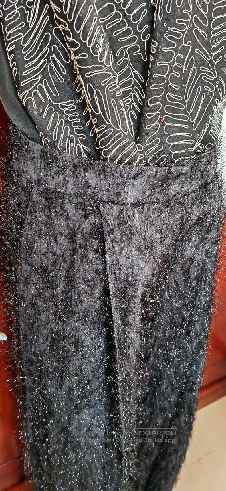 Brunello Cucinelli Brunello Cucinelli Shiny Silk Wide Leg Pants Size 27" / US 4 / IT 40 - 4 Thumbnail