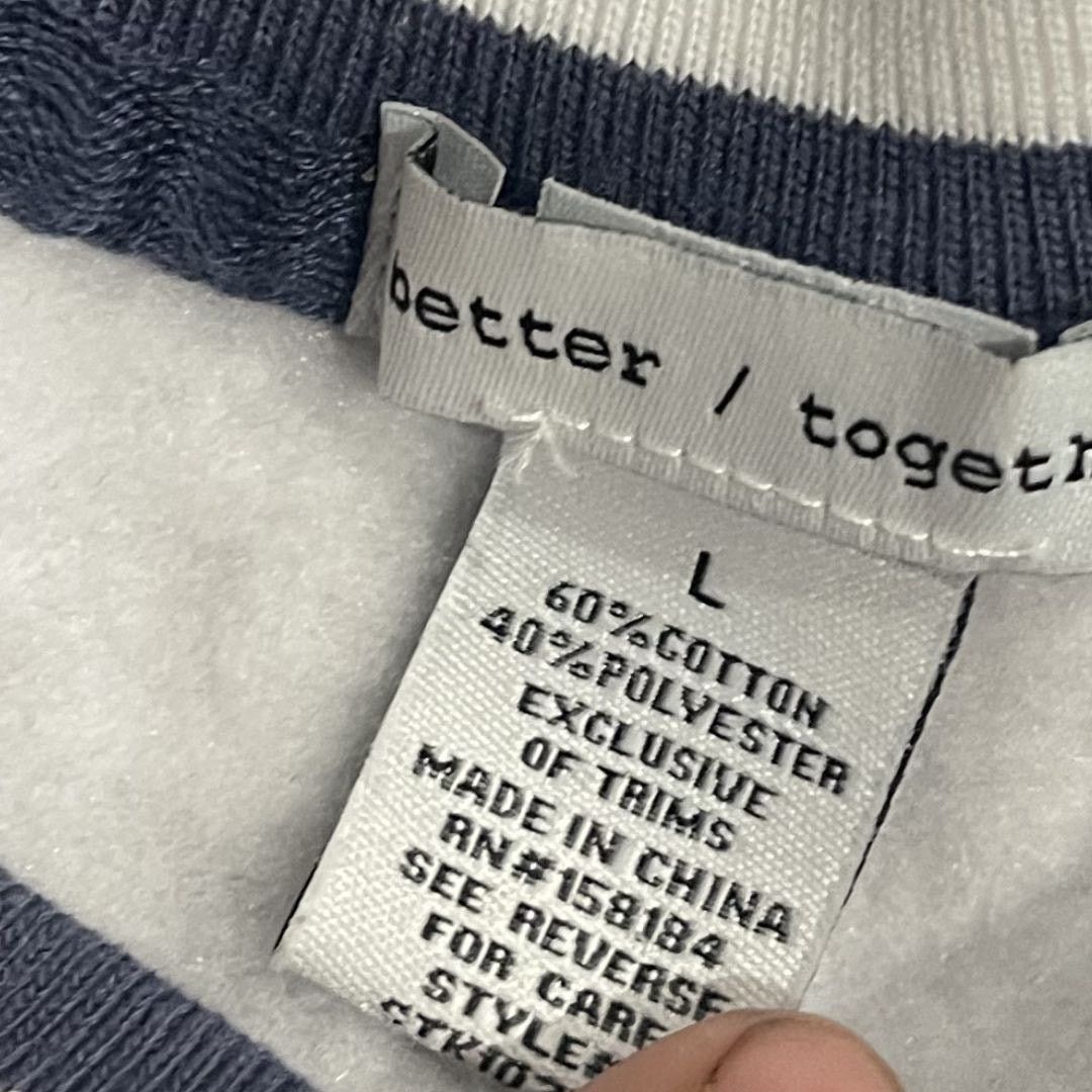 Other Better Together Sweatpant Set Crewneck Good Vibes Loungewear Size L / US 10 / IT 46 - 4 Thumbnail