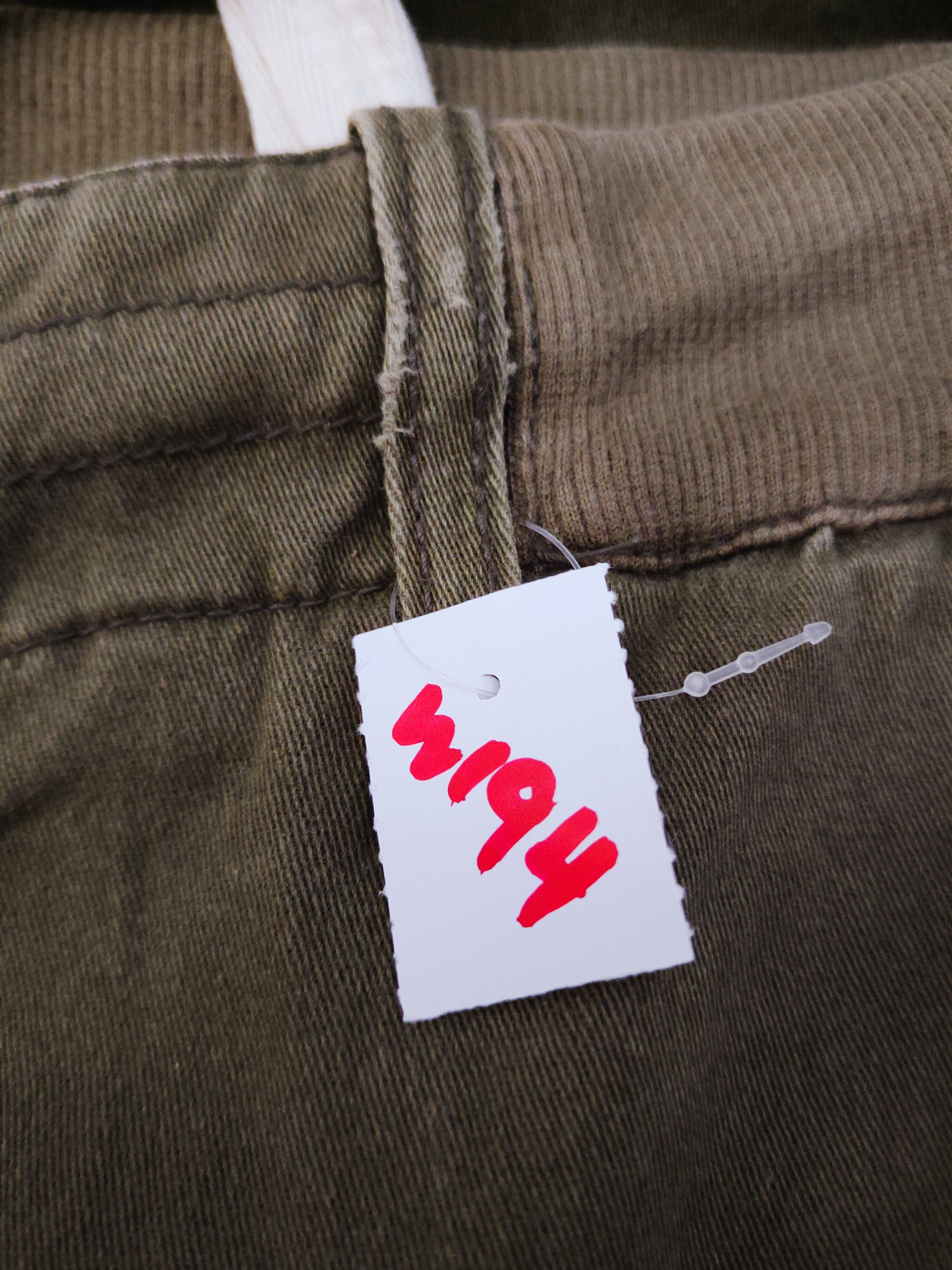 Japanese Brand Russell Athletic Olive Multipocket Cargo Pants #W194 Size US 31 - 16 Thumbnail