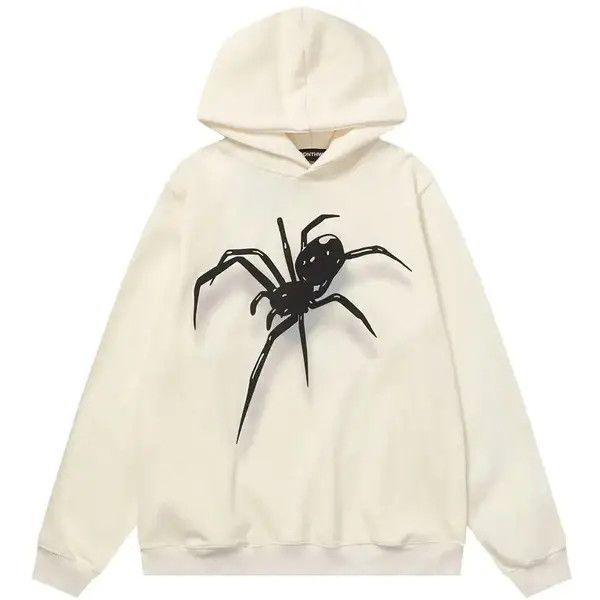 VIBE Y2K hoodie sweatshirt hip-hop Gothic Harajuku style pullover Size US L / EU 52-54 / 3 - 4 Thumbnail
