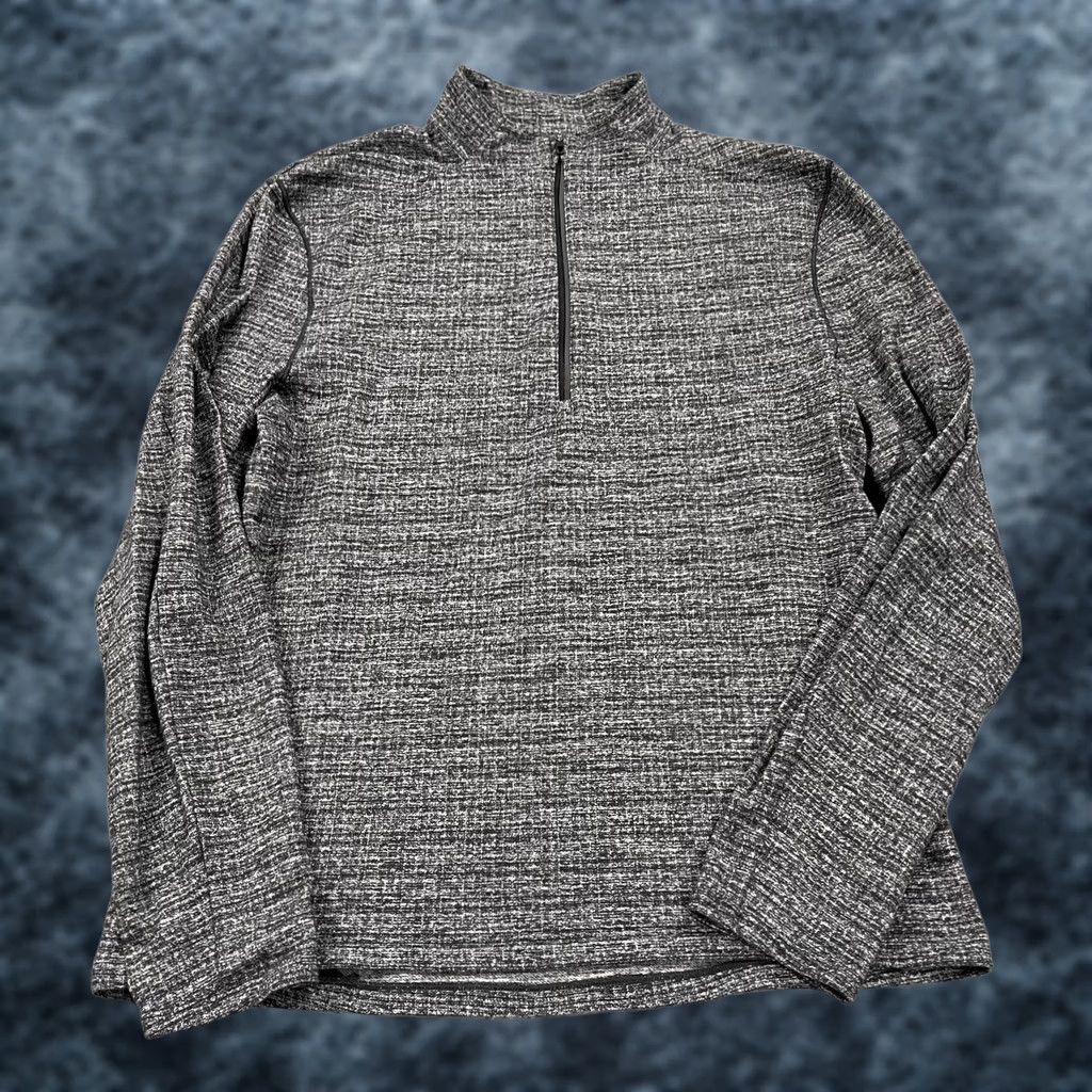 Lululemon Lululemon Jacket Mens Large Gray Heather 1/4 Zip Surge Pullover Logo Size US L / EU 52-54 / 3 - 1 Thumbnail