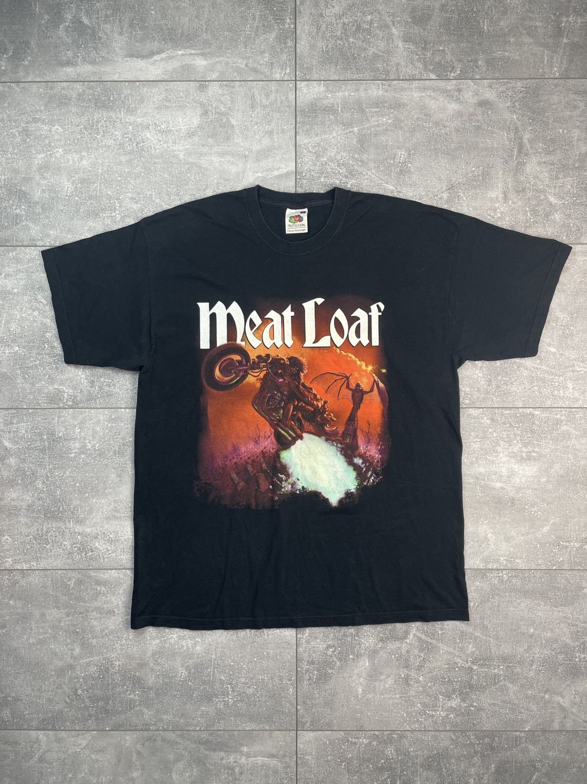 Band Tees × Vintage Meat Loaf Vintage 2003 Tour T-shirt Size US XL / EU 56 / 4 - 1 Thumbnail
