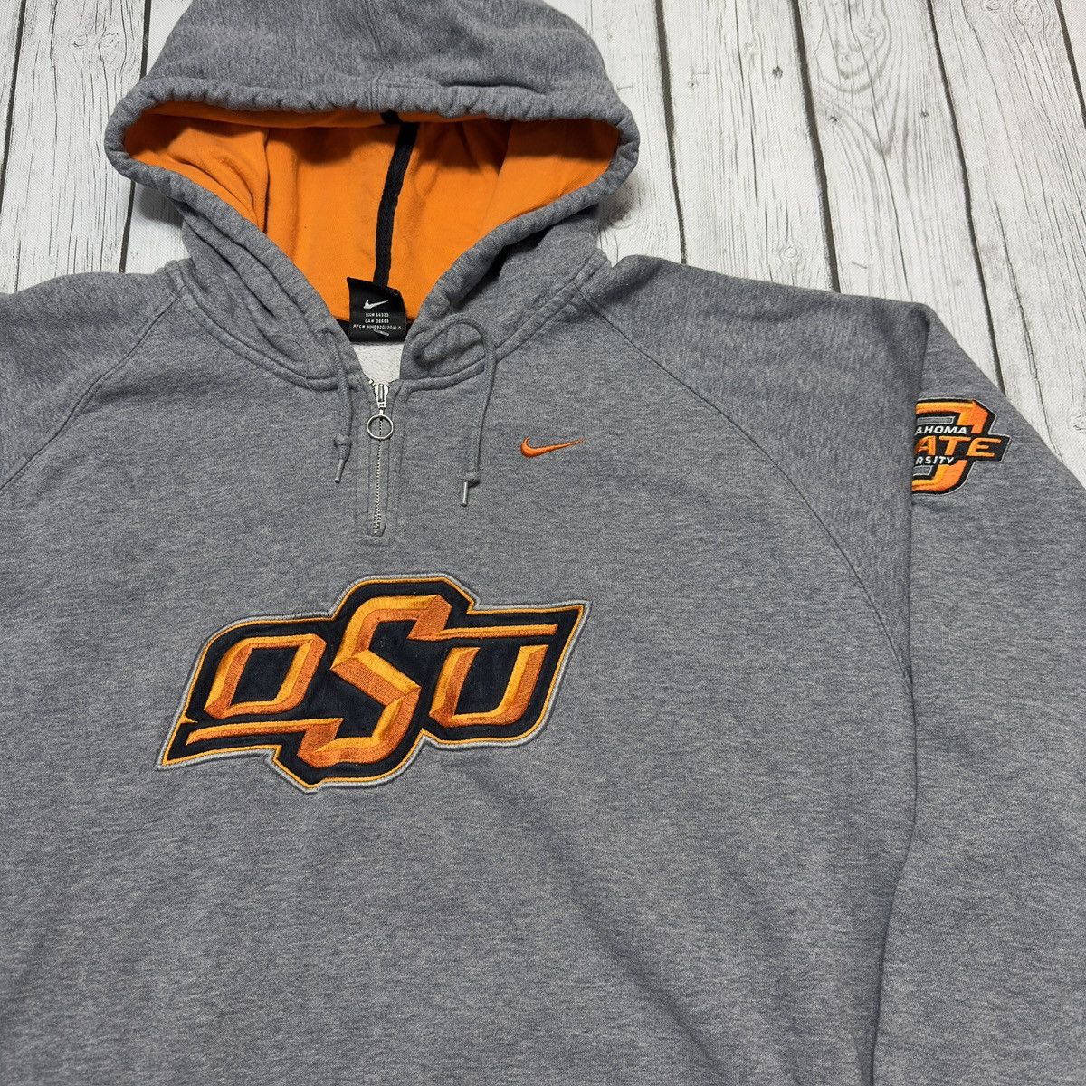 NCAA Vintage Oklahoma State Cowboys hoodie Size US XL / EU 56 / 4 - 3 Thumbnail