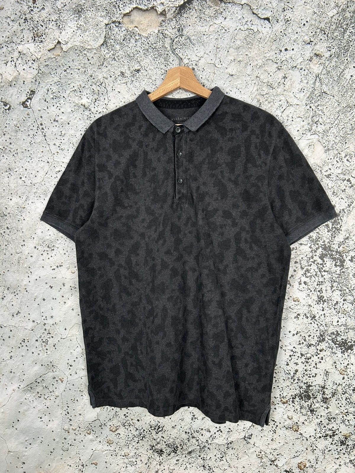 Allsaints Allsaints Avant Garde Streetwear Japan Style Designer Polo Size US XL / EU 56 / 4 - 1 Thumbnail
