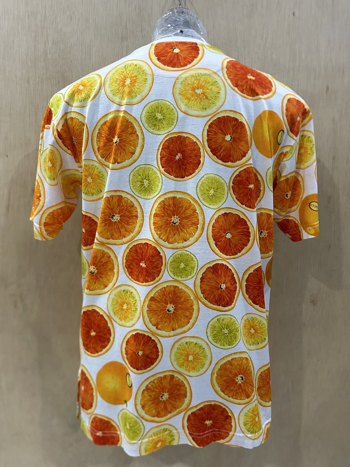 Gucci Vintage 1990s Zamasport For Gucci Fruit Print Tee Size US M / EU 48-50 / 2 - 3 Thumbnail