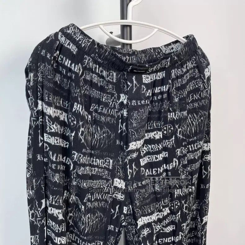 Balenciaga Balenciaga Eiffel Tower print denim pants Size US 28 / EU 44 - 7 Thumbnail