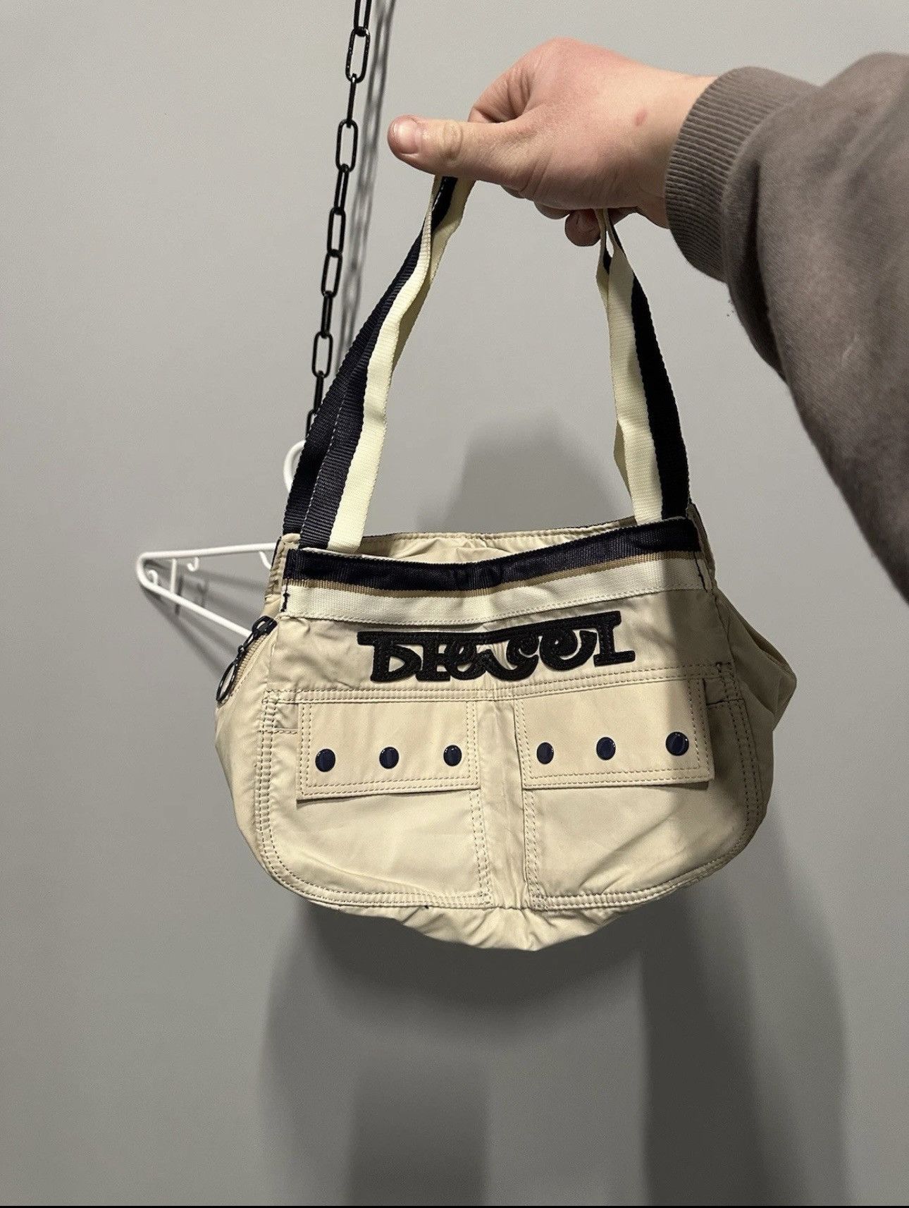 Diesel Diesel Vintage Shoulder Bag Y2K Avant Garde 2000s Style Size ONE SIZE - 13 Thumbnail