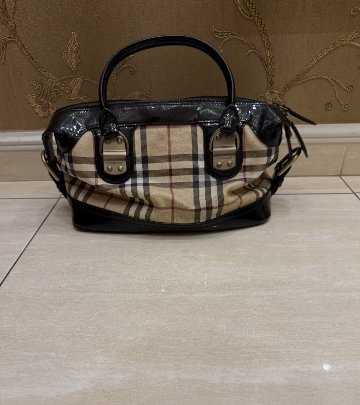 Burberry Burberry Nova Check Top Handle Bag Limited Edition Size ONE SIZE - 5 Thumbnail