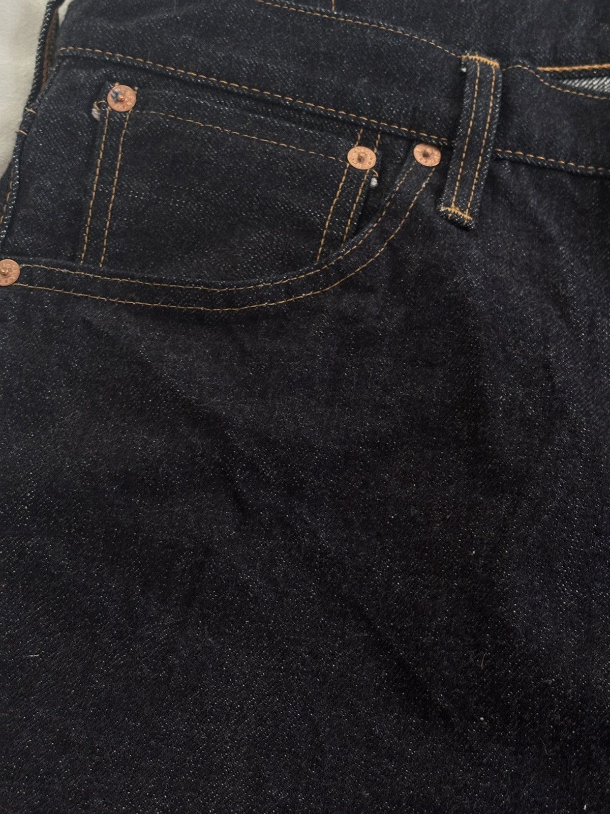 FOB Factory × Japanese Brand FOB Factory Selvadge Tapered Jeans Size US 34 / EU 50 - 4 Thumbnail