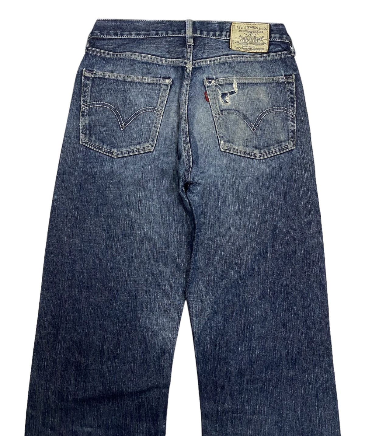 Levi's VINTAGE LEVIS 503 DISTRESSED BAGGY DENIM JEANS Size US 31 - 4 Thumbnail