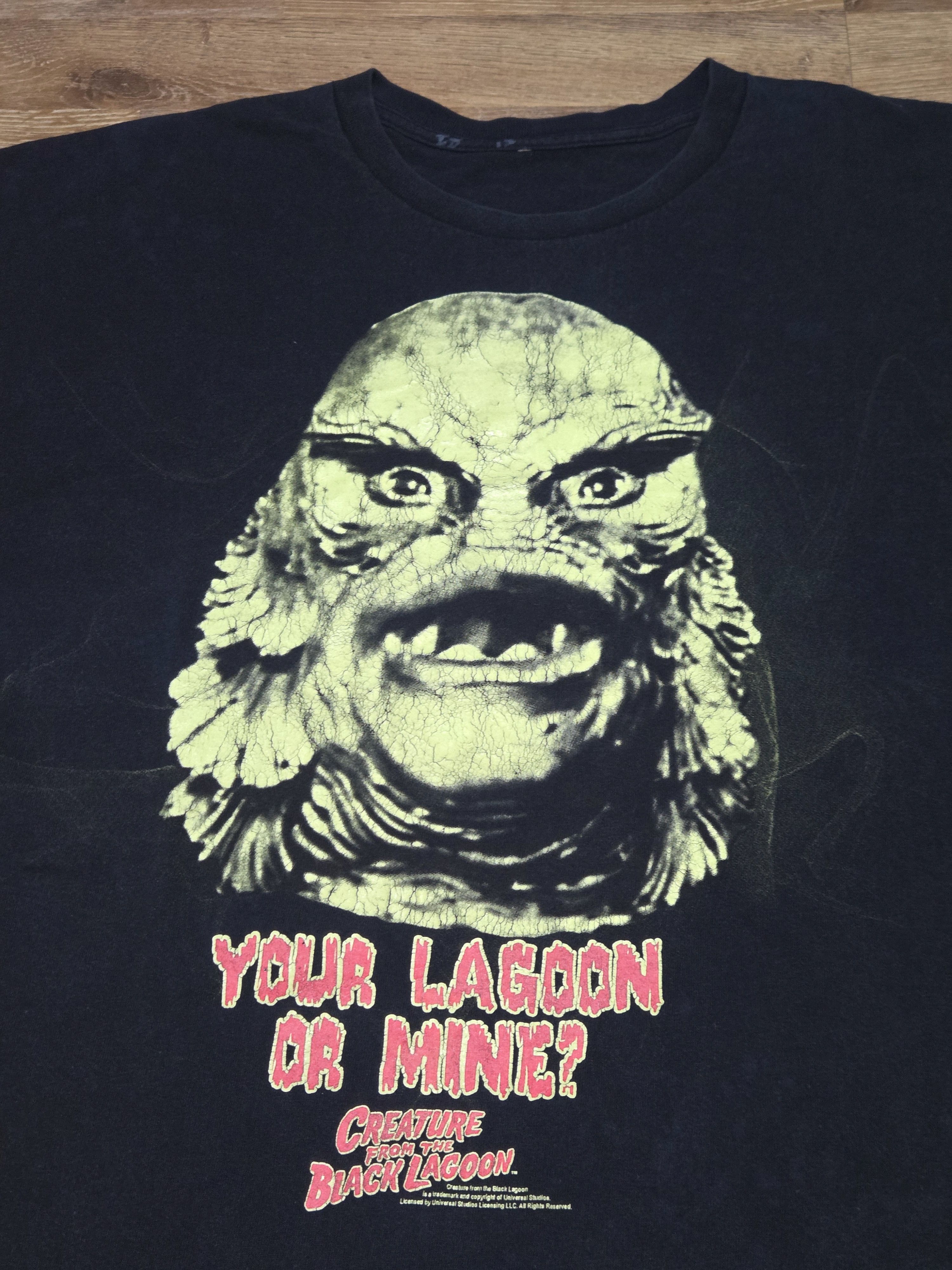 Expert Horror Vintage Creature from the Black Lagoon Movie Horror T Shirt Size US XL / EU 56 / 4 - 5 Thumbnail