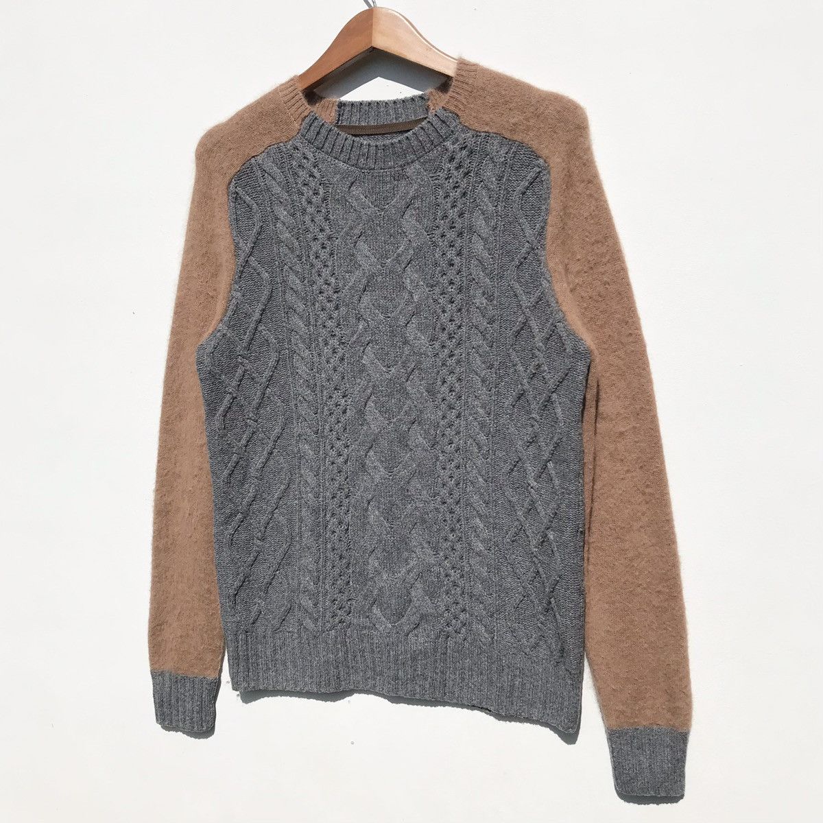 Japanese Brand Sacai 668 Knitwear Wool Angora Nylon Sacai Size US S / EU 44-46 / 1 - 3 Thumbnail