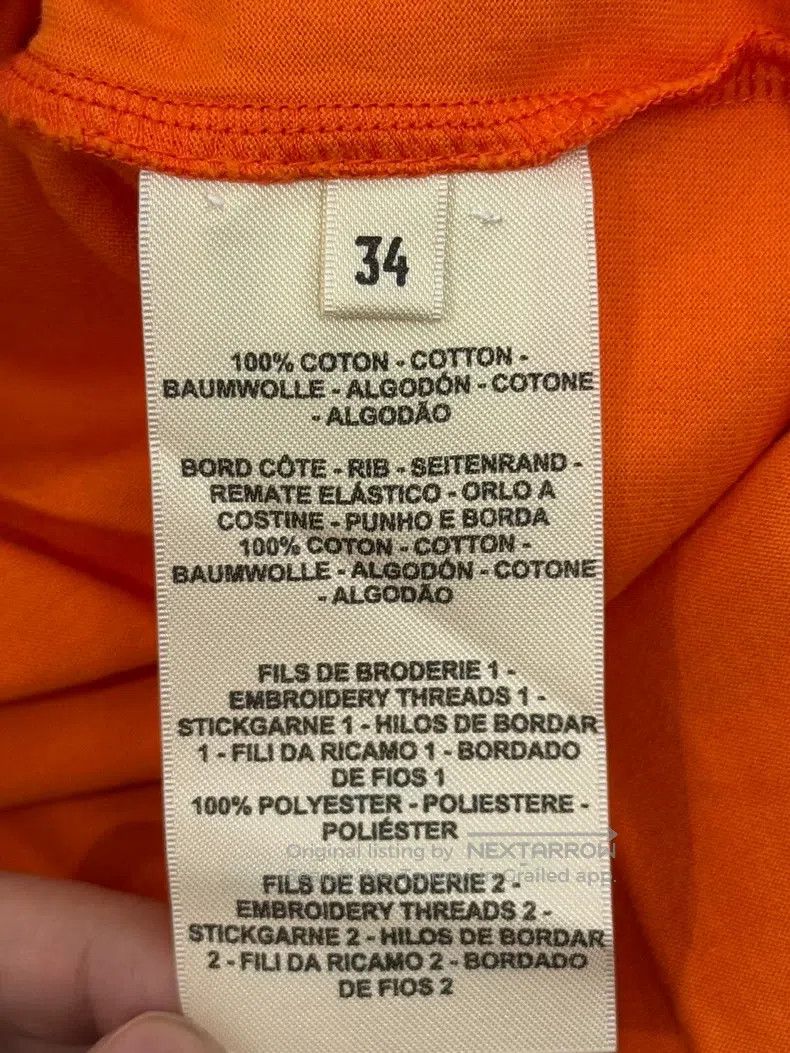 Hermes Hermes Orange Short Sleeve T-Shirt Size XXS / US 00 / IT 34 - 4 Thumbnail
