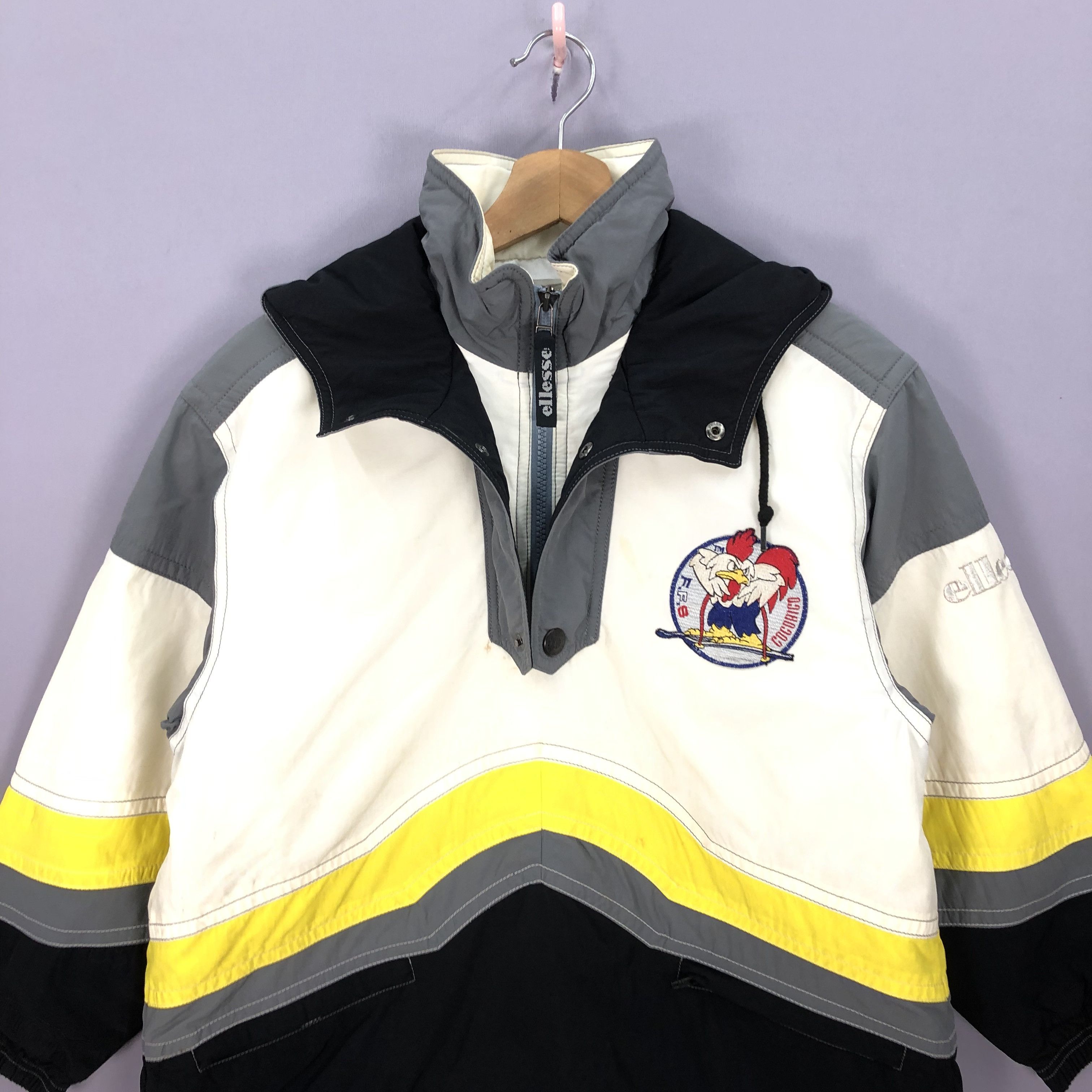 Ellesse × Vintage Vintage Ellesse by Goldwin Hoodie Ski Windbreaker Jacket Size US S / EU 44-46 / 1 - 3 Thumbnail